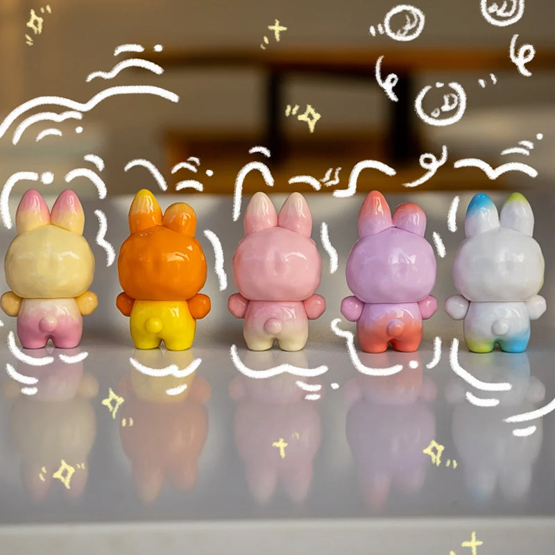 Baby Three Dopamine Rabbit Cute Series Bean Blind Box