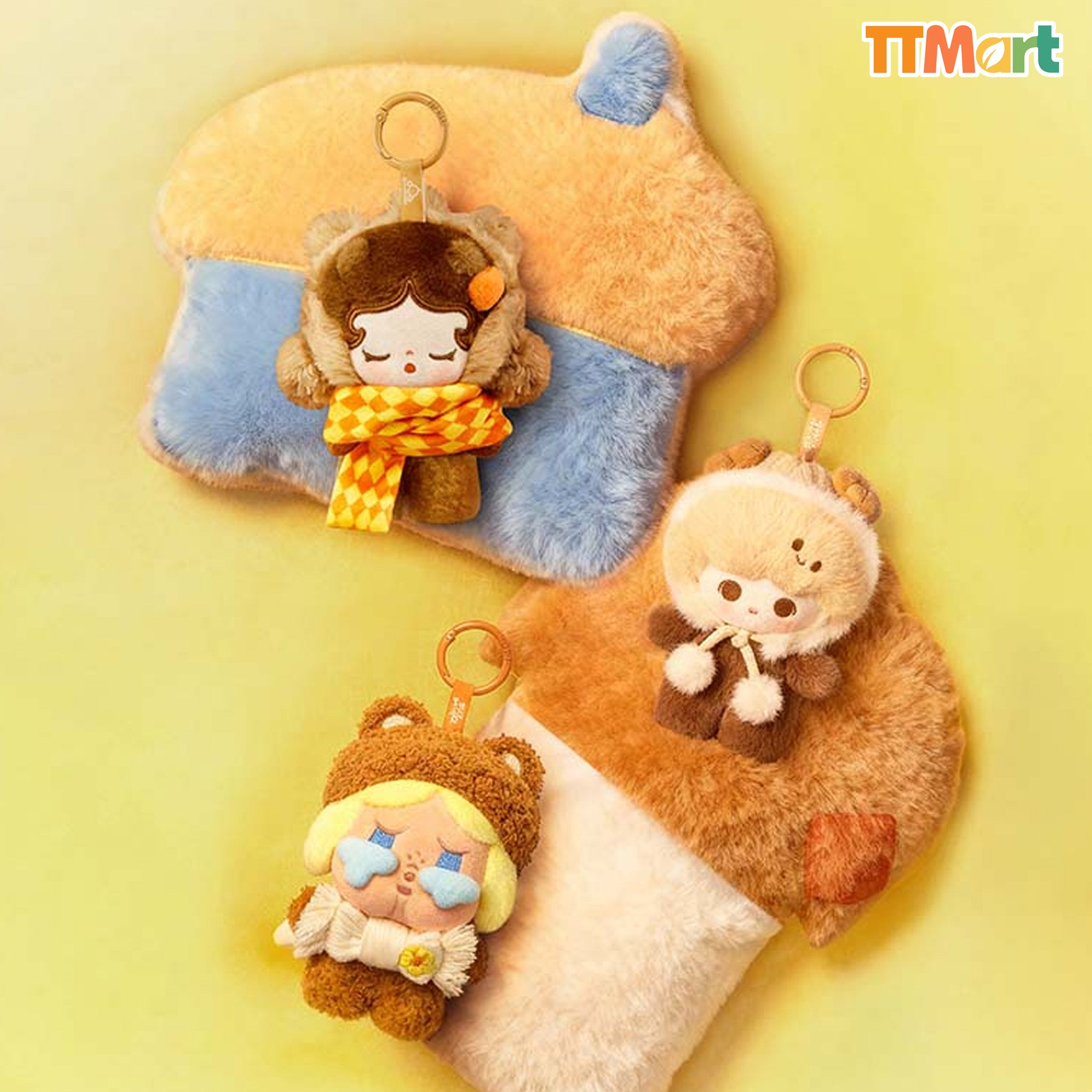 POP BEAN Fluffy & Cozy Series-Plush Pendant Blind Box