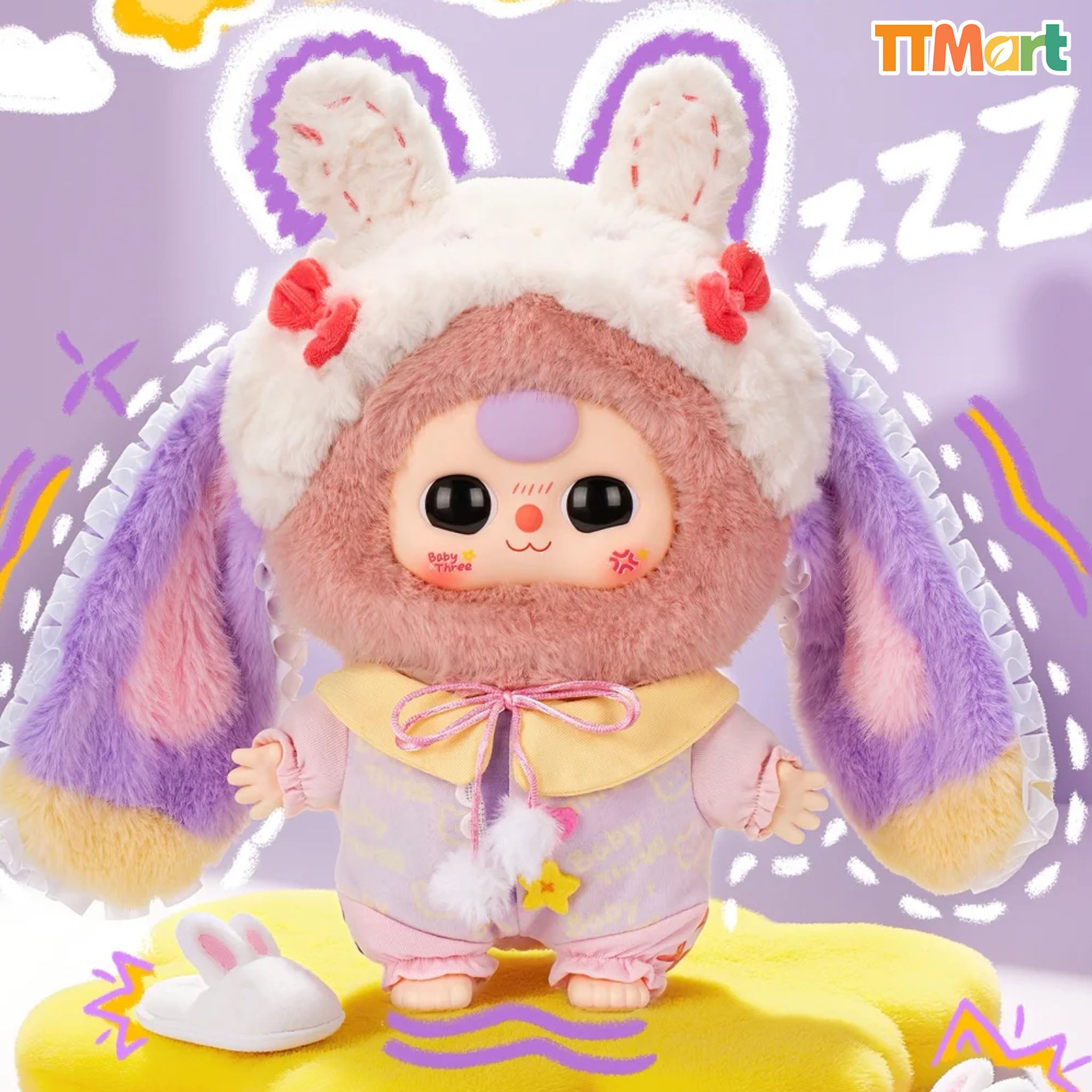 Baby Three V5 400% Sweet Dreams Plush Blind Box