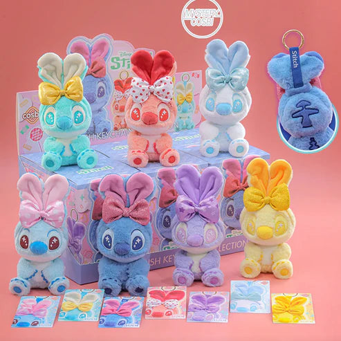 STITCH Candy Cosbi Plush Keychain Series Blind Box