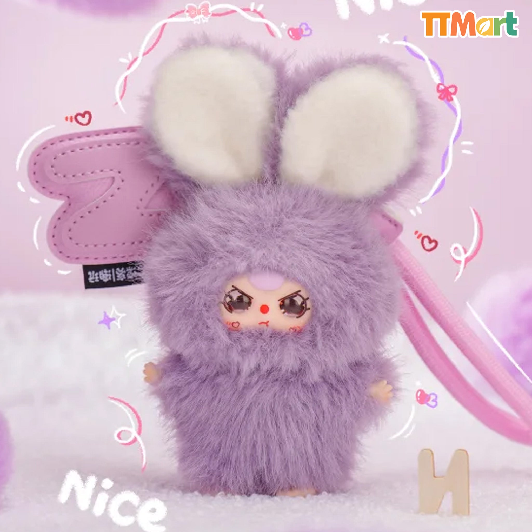 Baby Three Super Mini Bunny Plush Surprise Series Blind Box