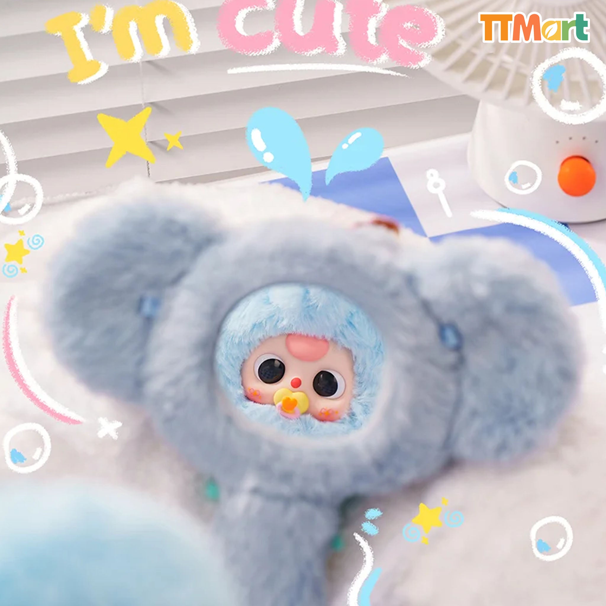 Baby Three V2 Magic Mirror Plush Series Blind Box