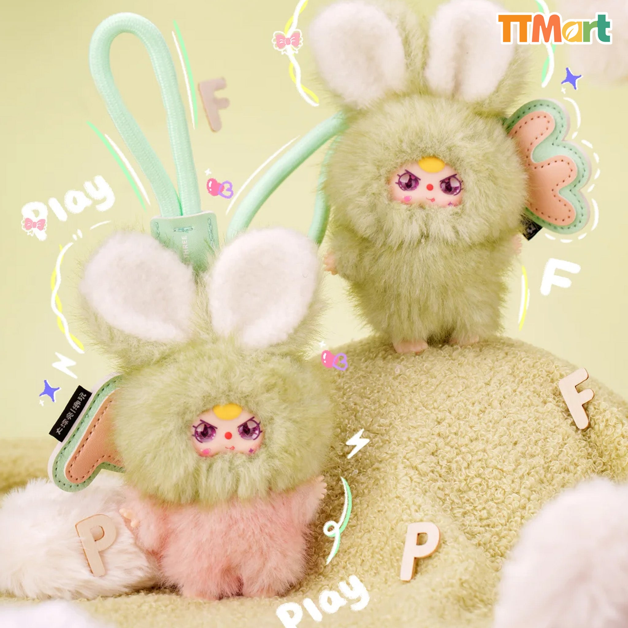Baby Three Super Mini Bunny Plush Surprise Series Blind Box