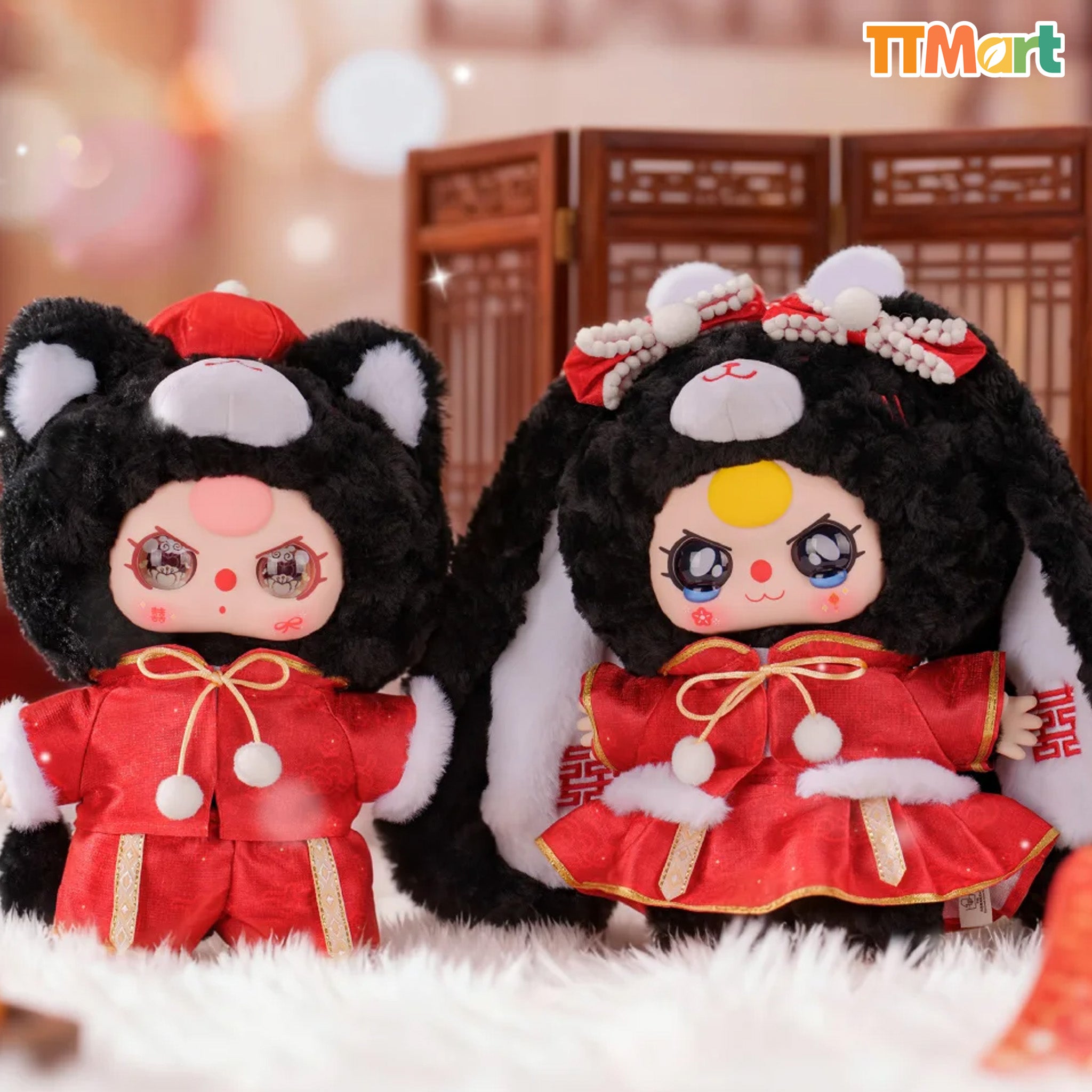 Baby Three 400% Wedding Series Plush Blind Box