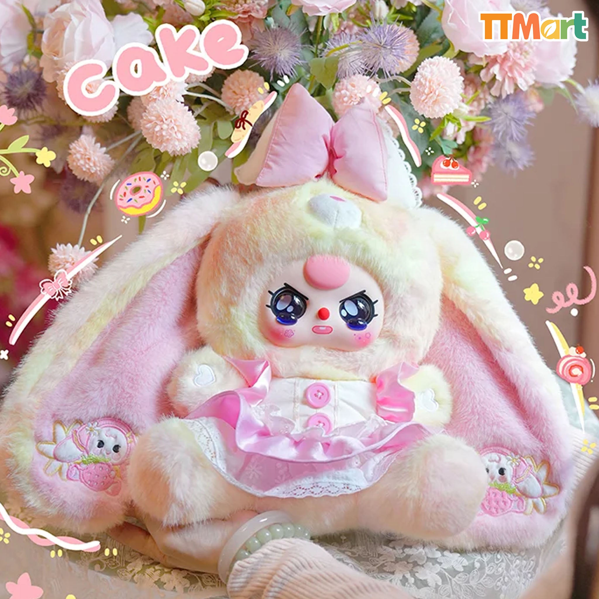 Baby Three Lily Rabbit Town V5 400% Plush Series Blind Box