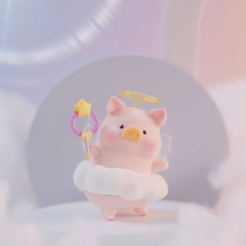 LULU THE PIGGY Angel‘s Blessings Figure Hanging Card