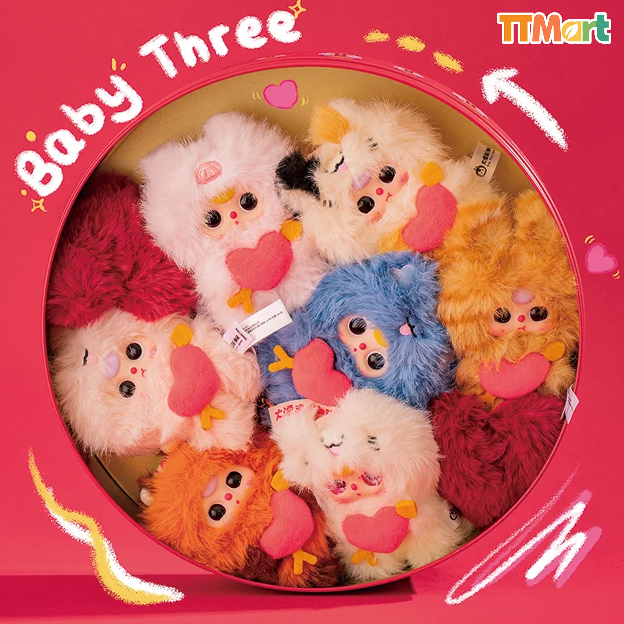 Baby Three Cupid Plush Series Blind Box