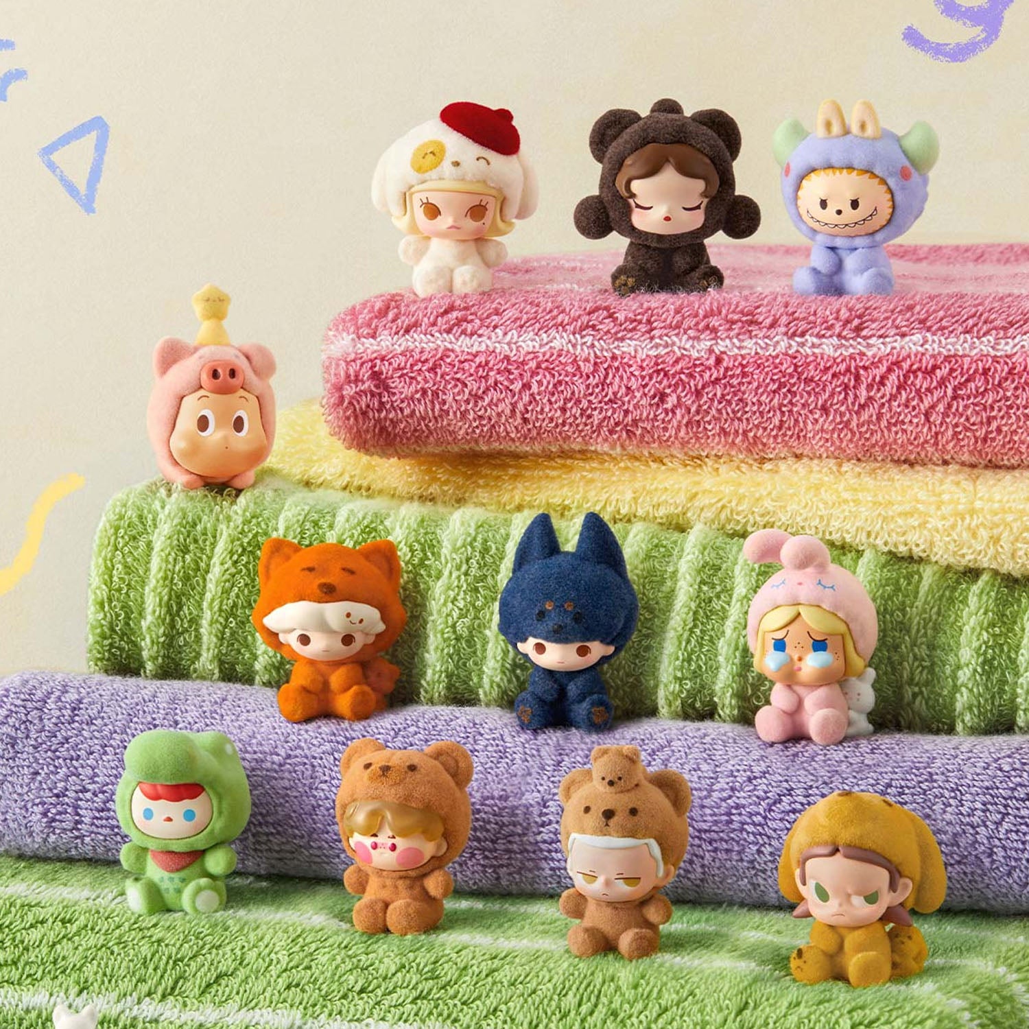 POP BEAN Pajama Cross Dressing Series Mini Blind Box