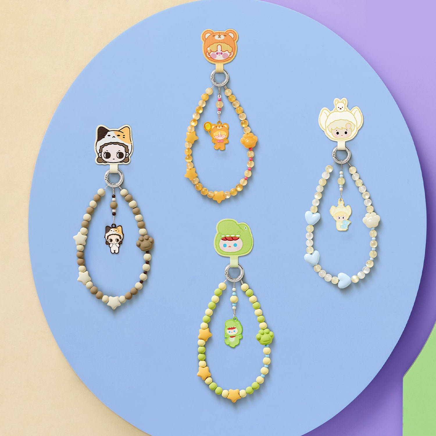 POP BEAN Pajama Party - Mobile Phone Chain Series Blind Box