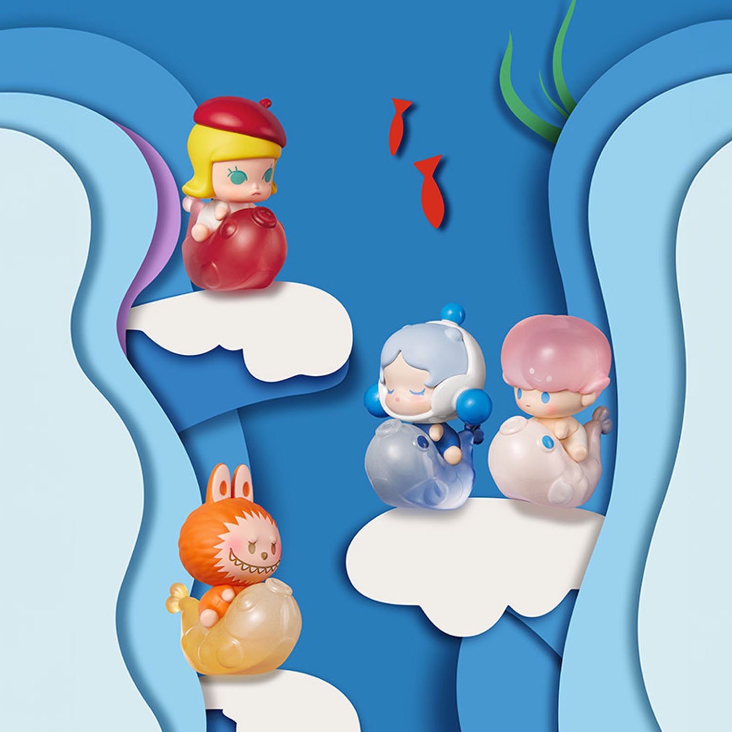 POP BEAN Lucky Charm Series Koi Fish Blind Bag