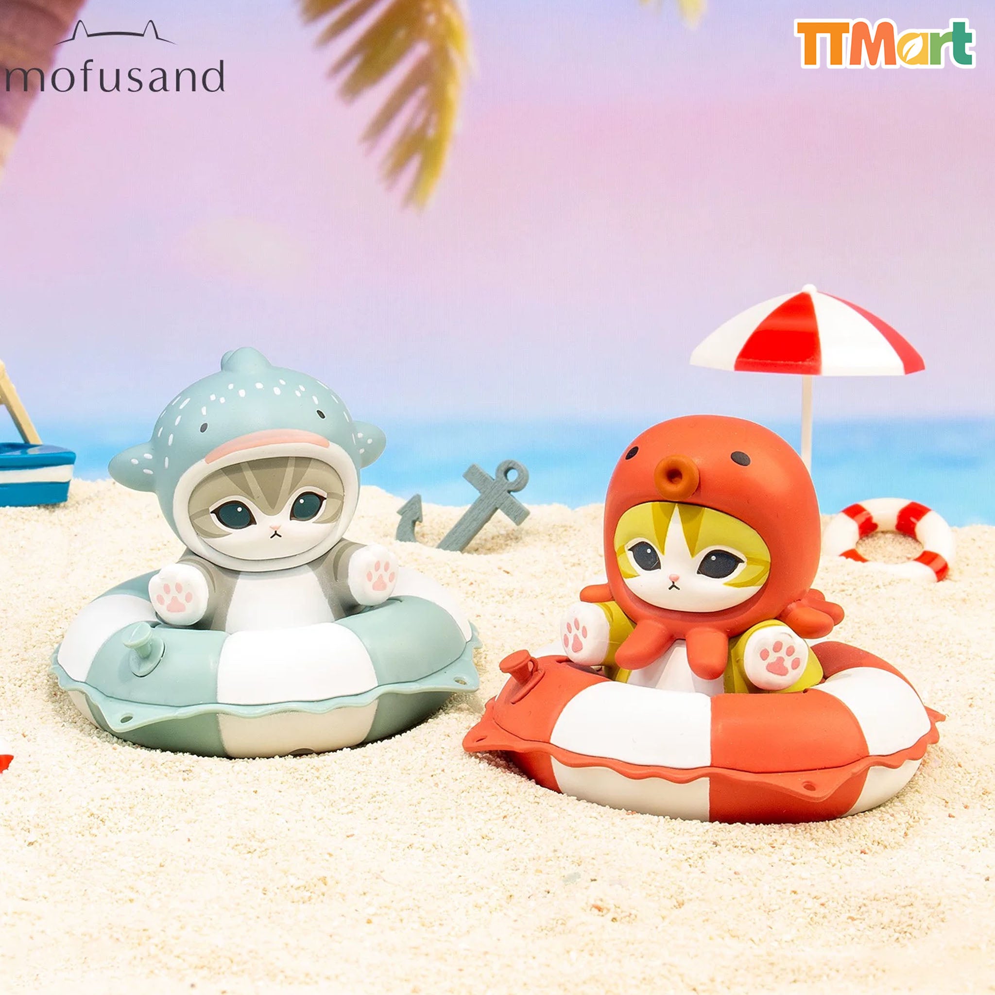 MOFUSAND Swimming Ring Figure Series Blind Box