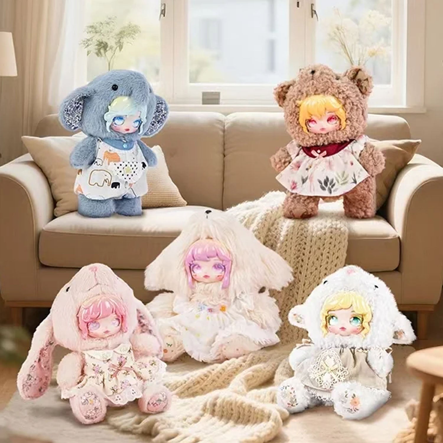 DUMIA Waltz Series Vinyl Plush Pendant Blind Box