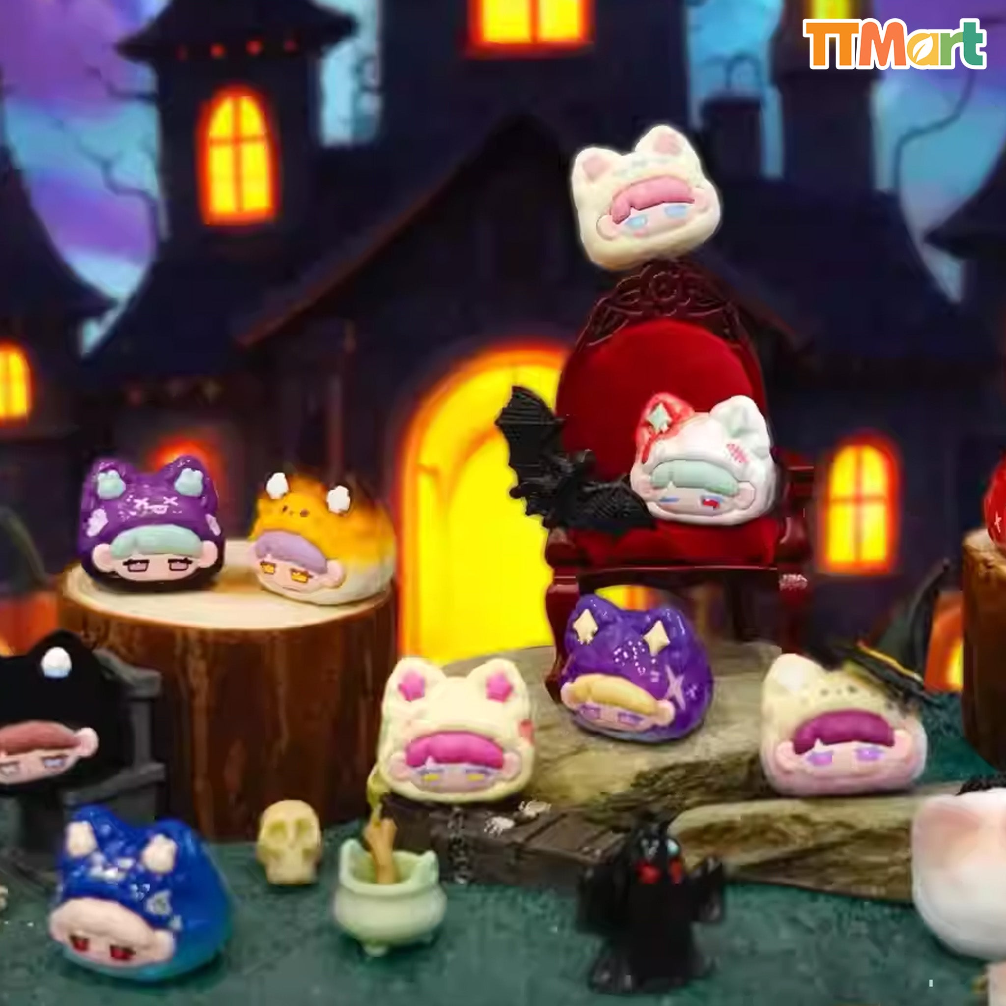 MIKKA Ghost Play House Bean Series Blind Box