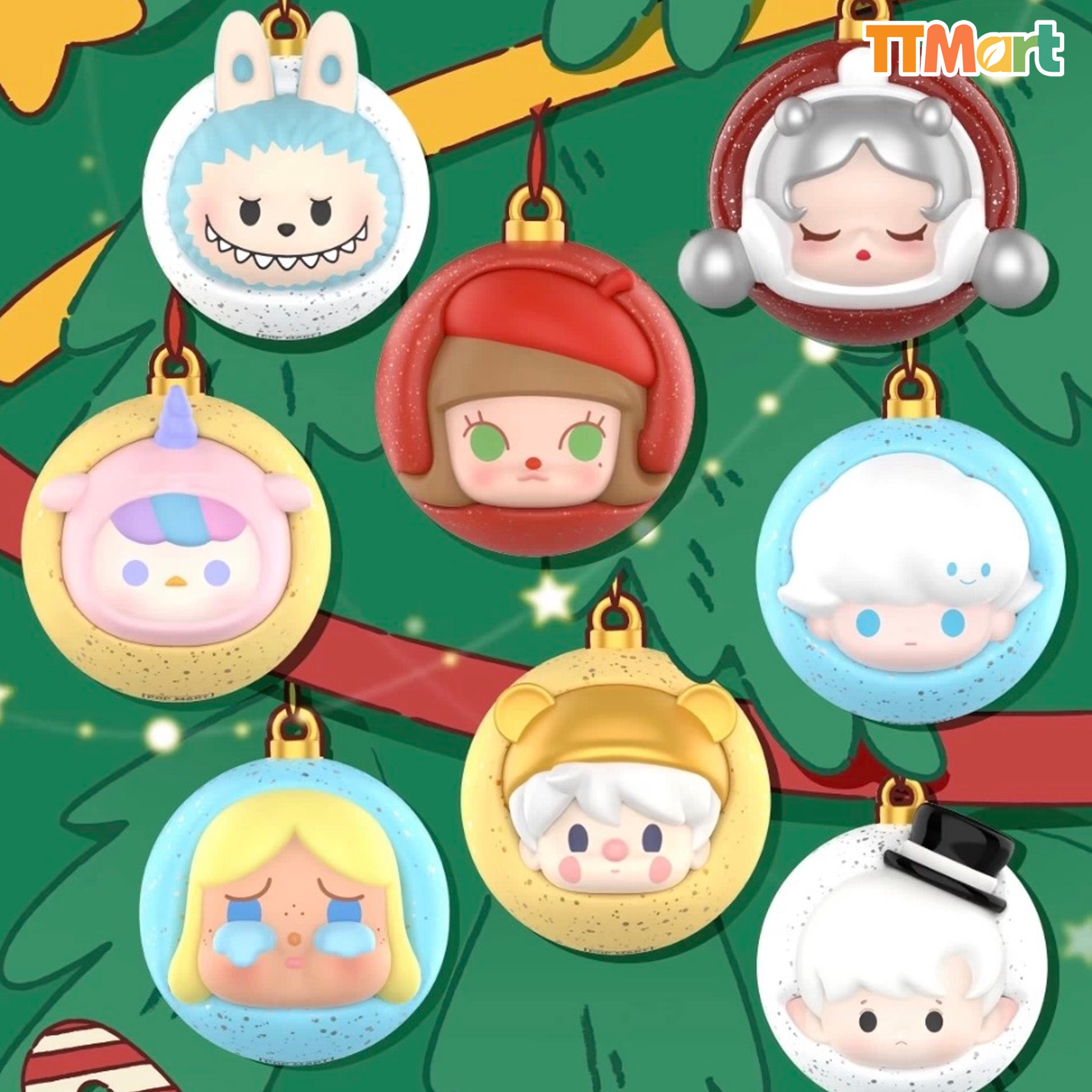POP BEAN Christmas Ball Series Confirmed Design