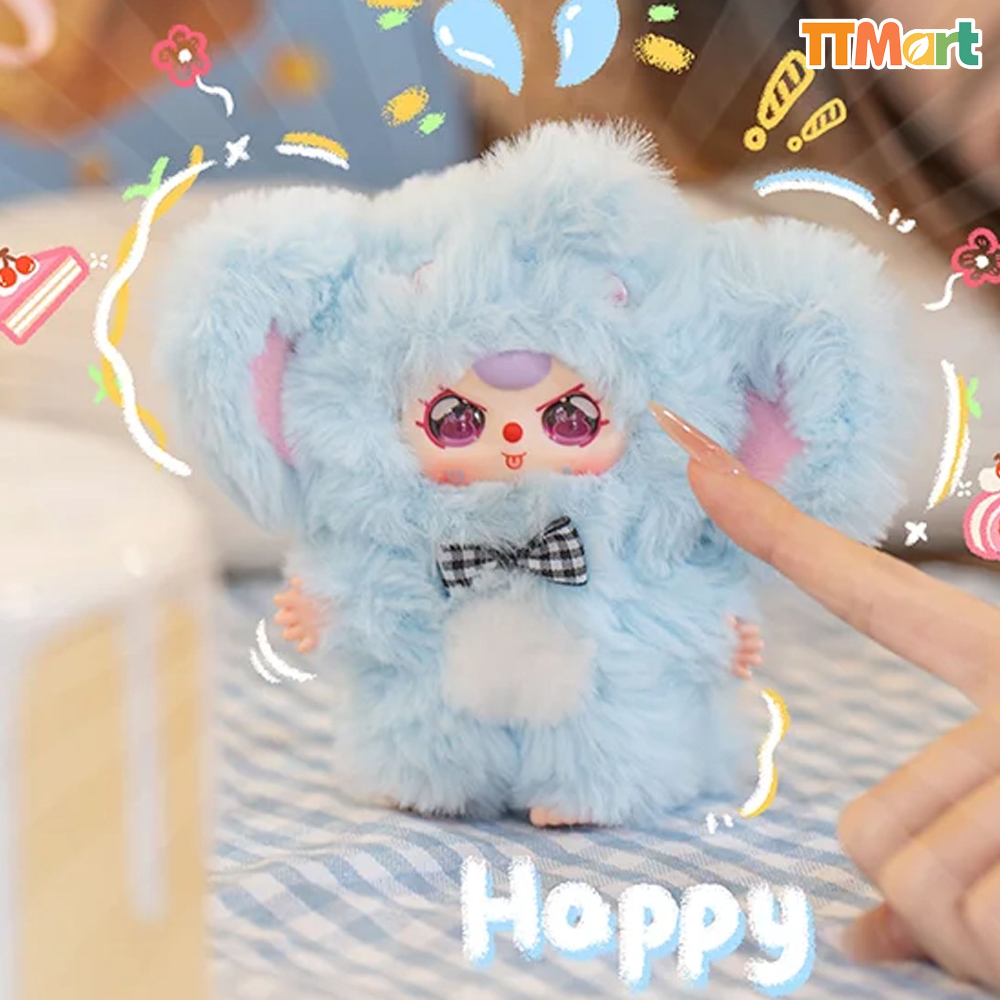 Baby Three Mini Animal World Plush Blind Box