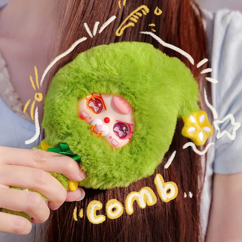 Baby Three Comb Your Hair Brush Plush Series Blind Box