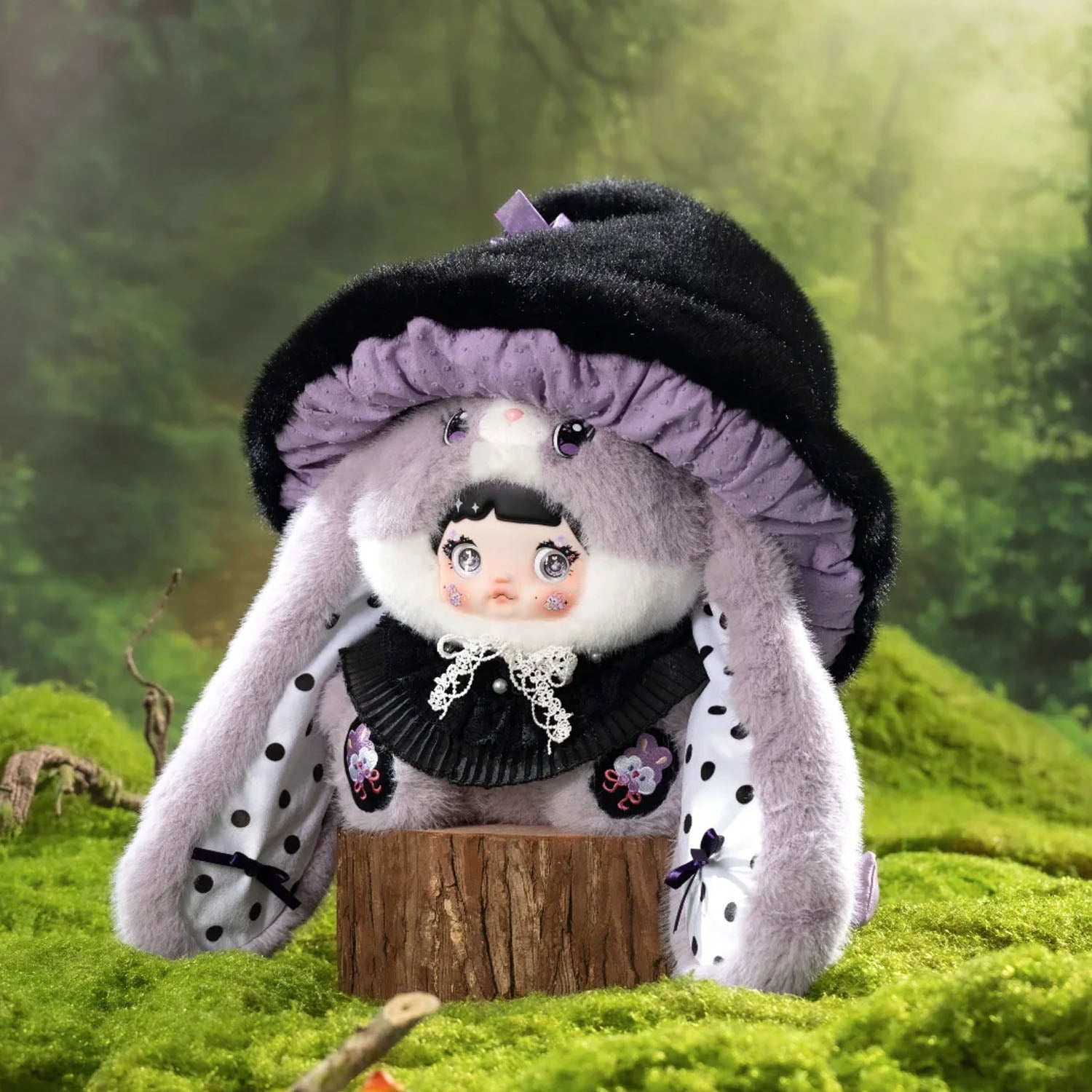 ※未開封品※ Nommi / 400% Mushroom Hat Stella Nommi Mushroom Hat 400% Series Plush Blind Box【Shipped in
