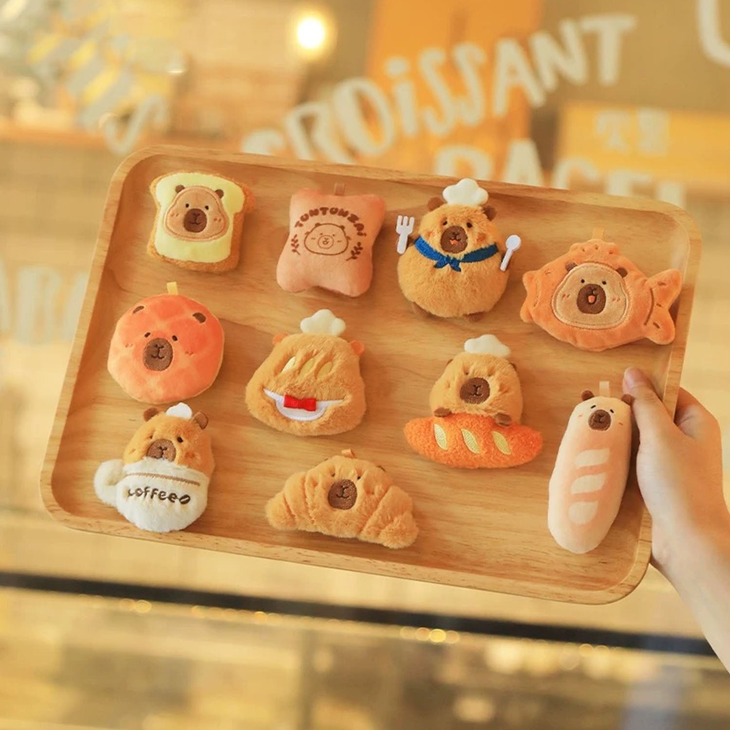 【MEE】TUNTUNZAI Capibara Mini Plush Magnet Series Blind Bag