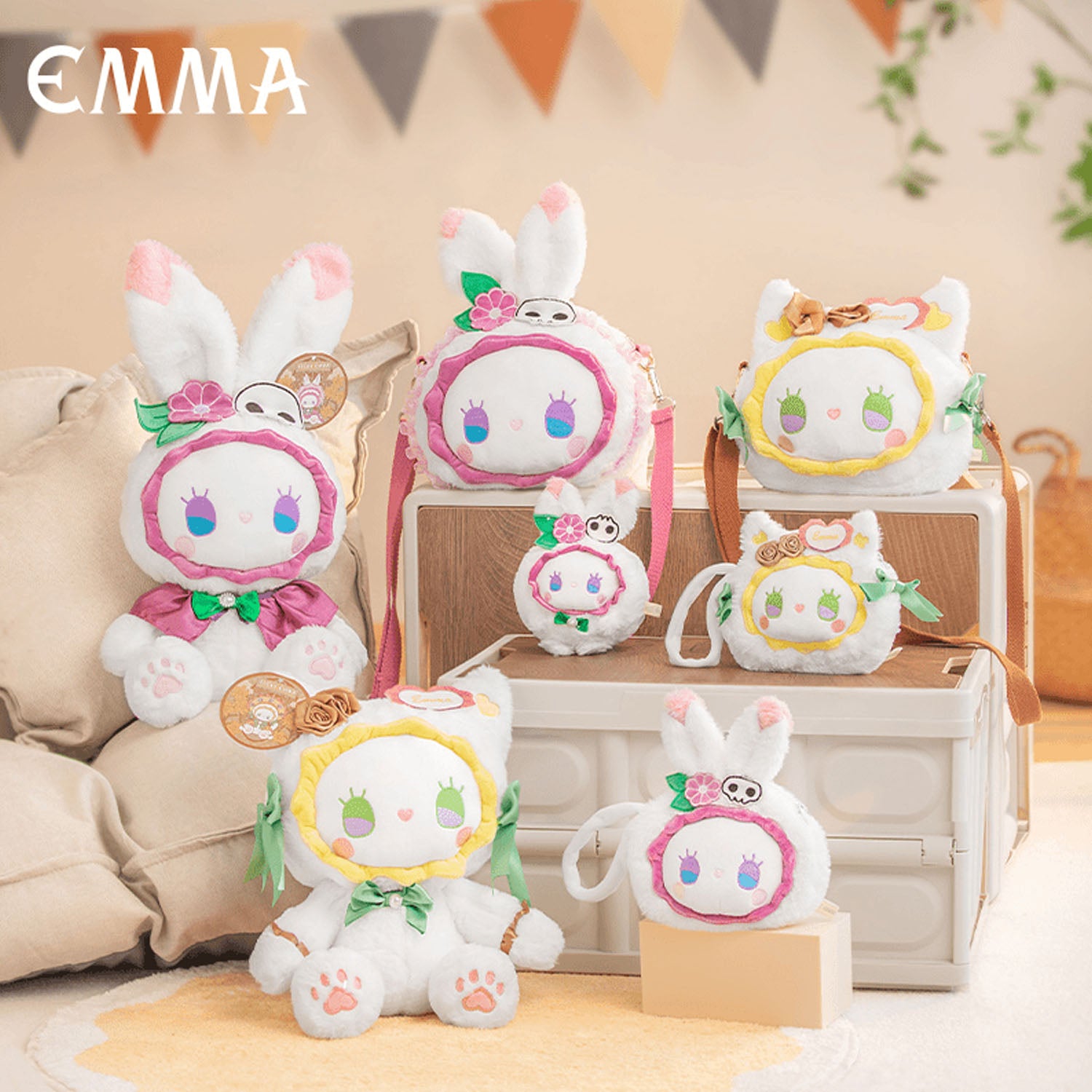 EMMA Plushy Purse Keychian