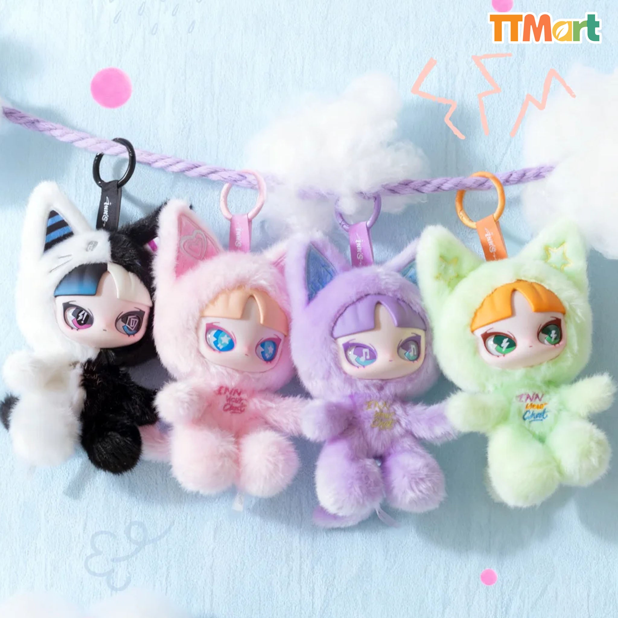 INNS Cat Inn Your Chat Plush Series Blind Box