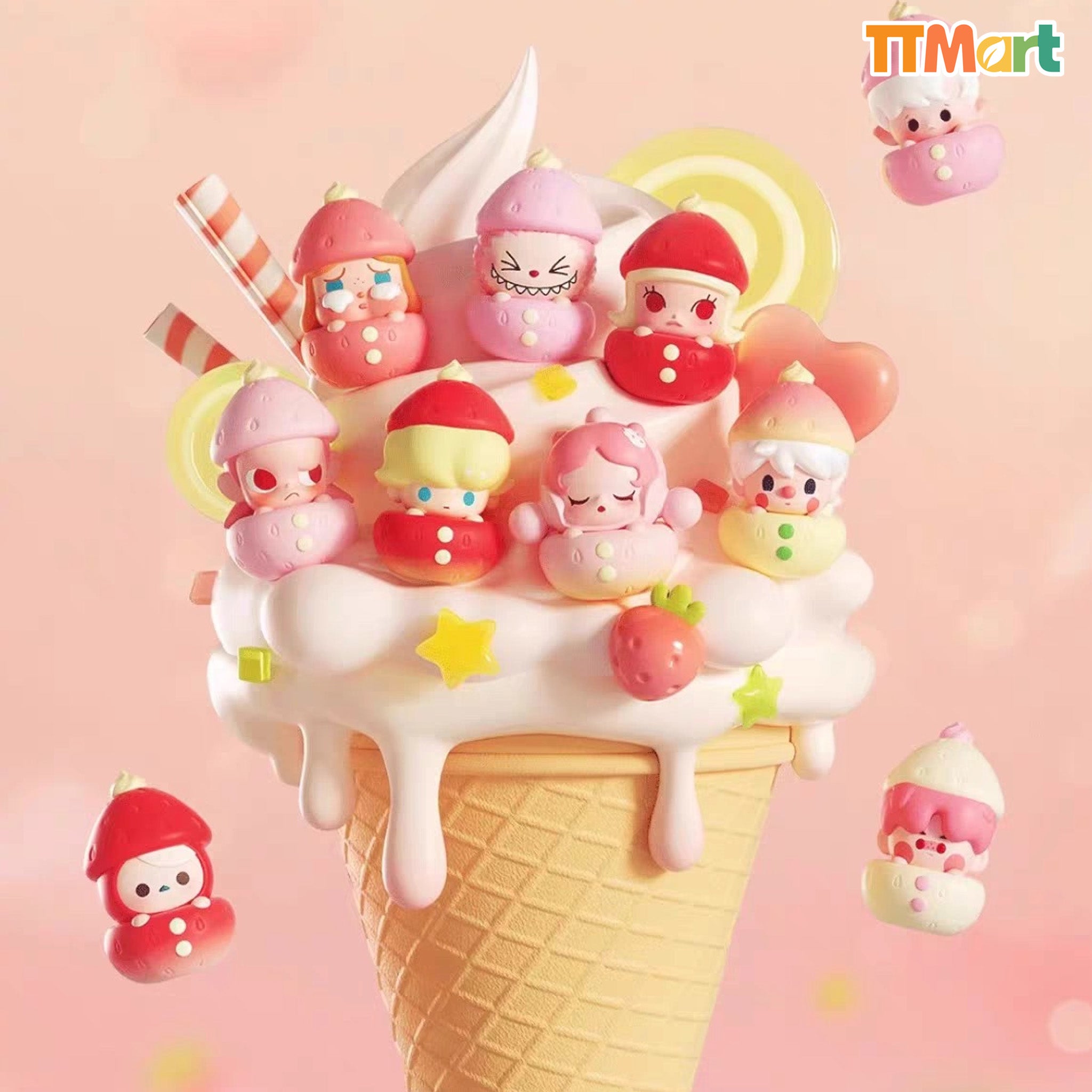 POP BEAN Strawberry Series Confirmed Design