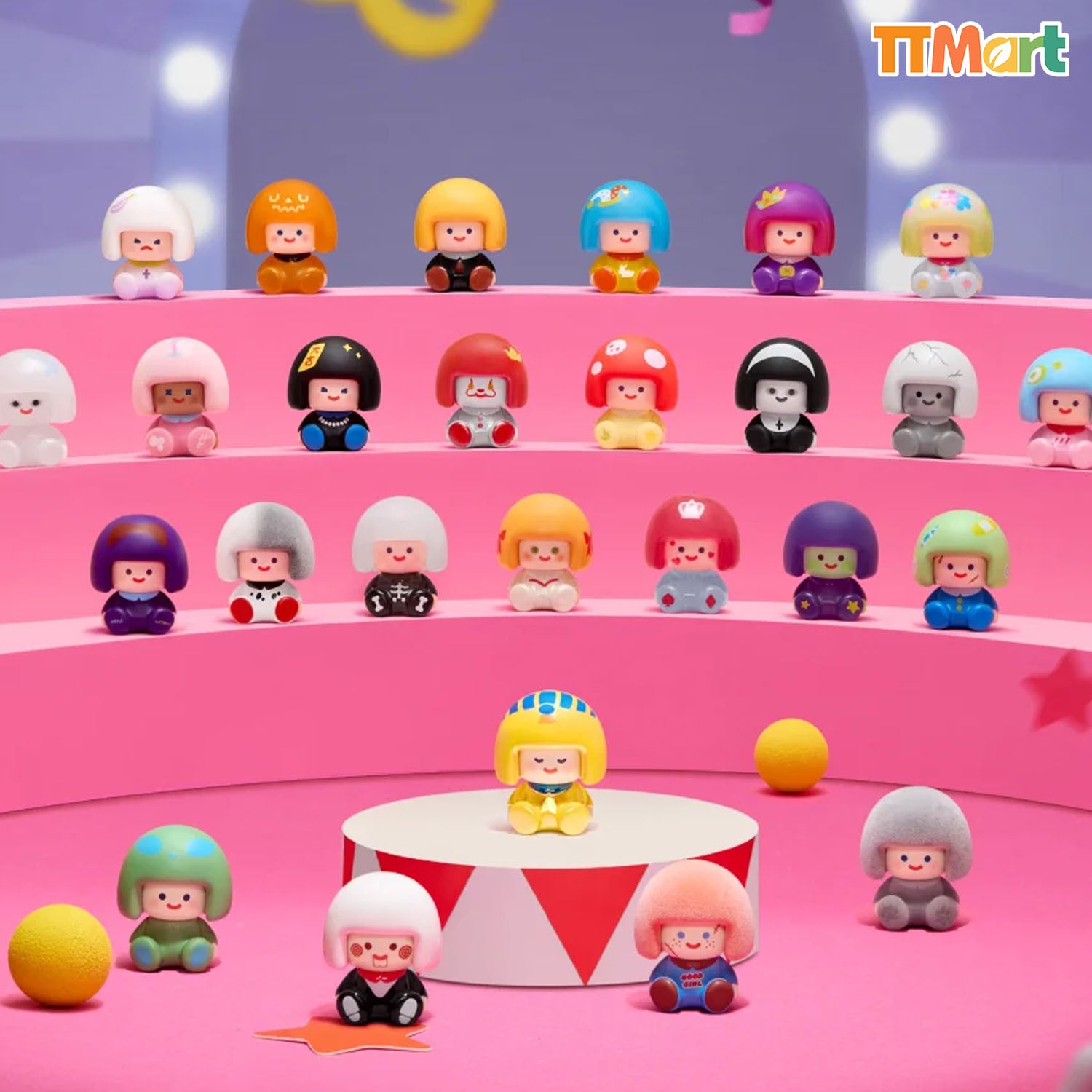 MINI MAG Cos Party Series Beans Figure Series Blind Box