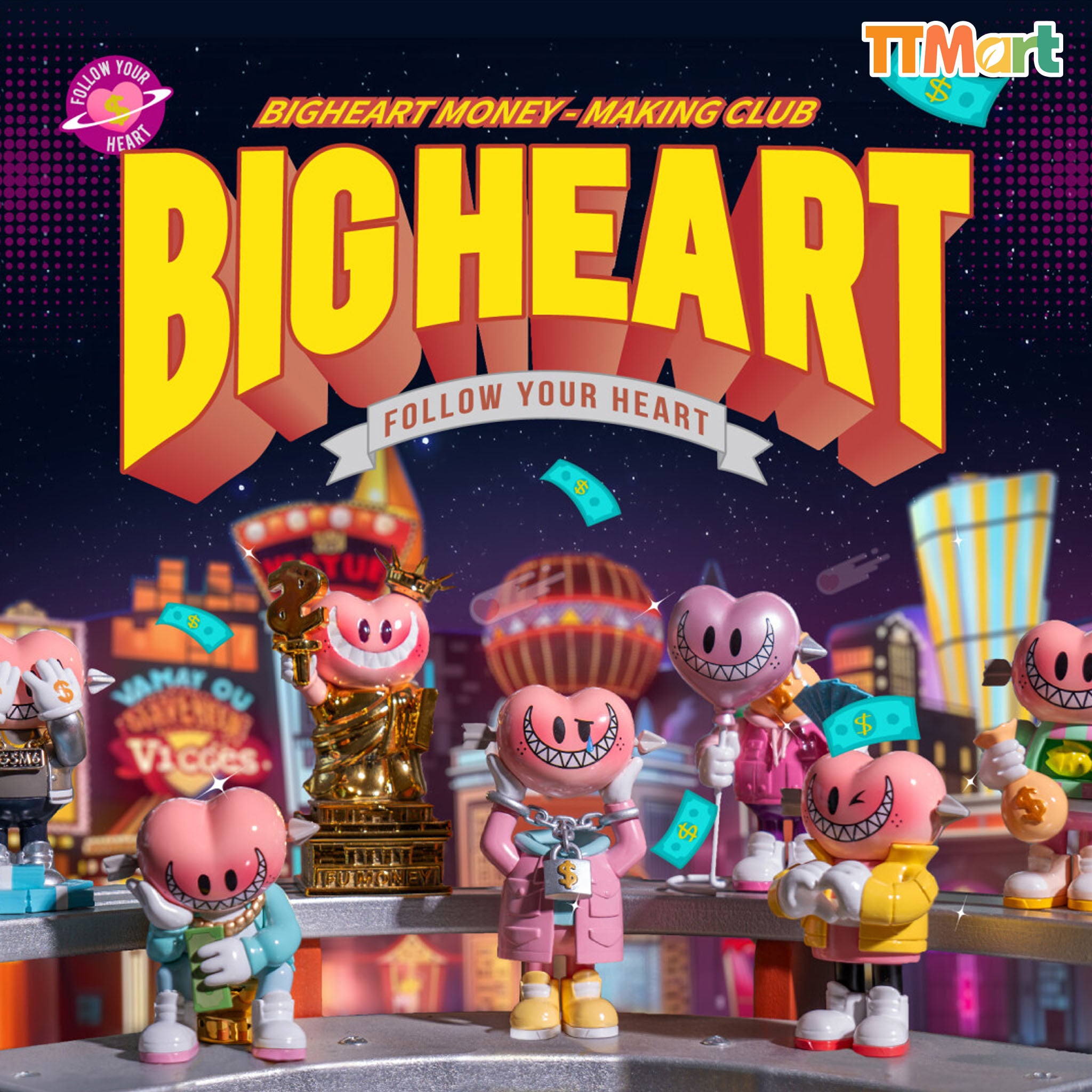 BIGHEART Money Making Club Series Blind Box