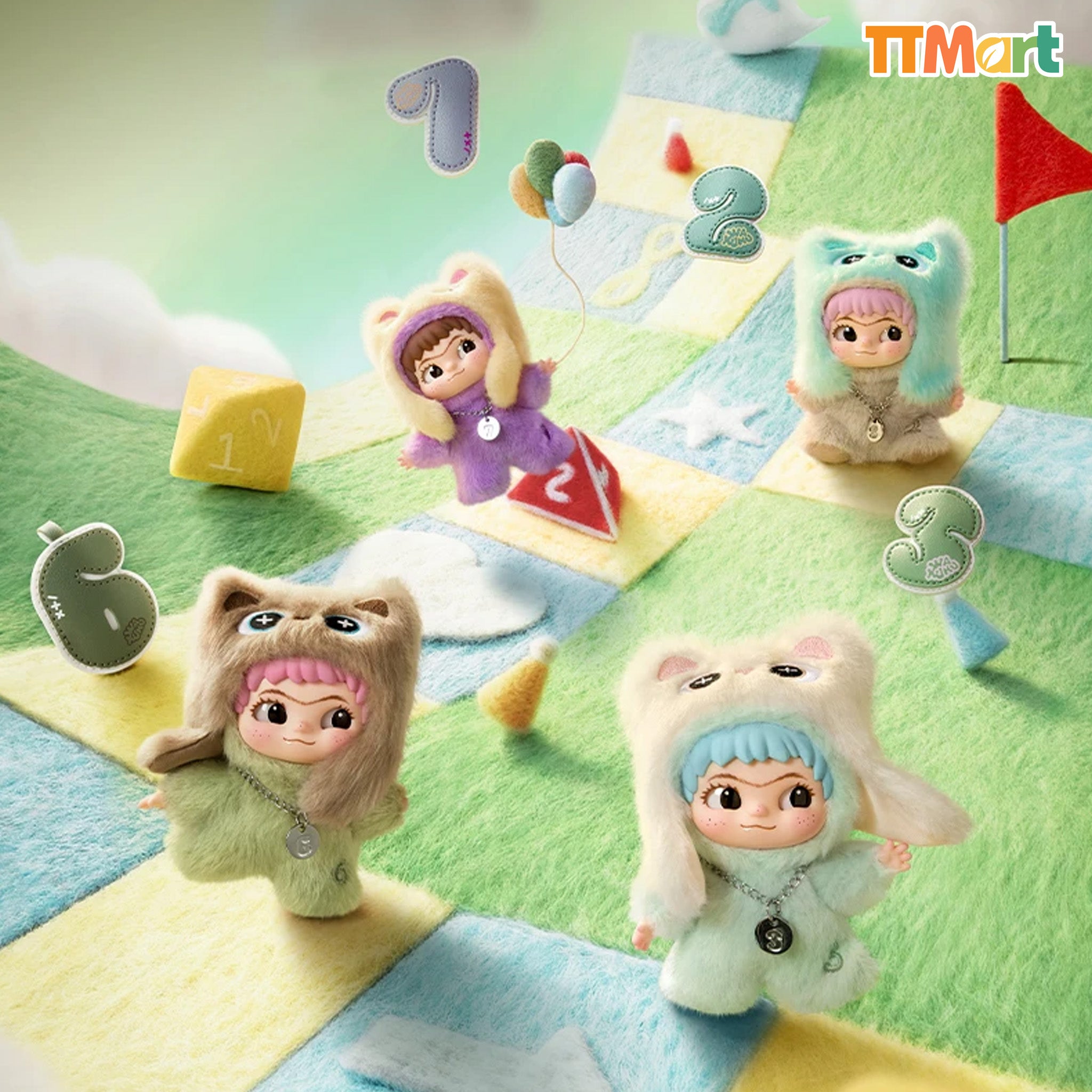 WAKUKU On A Roll Plush Series Blind Box