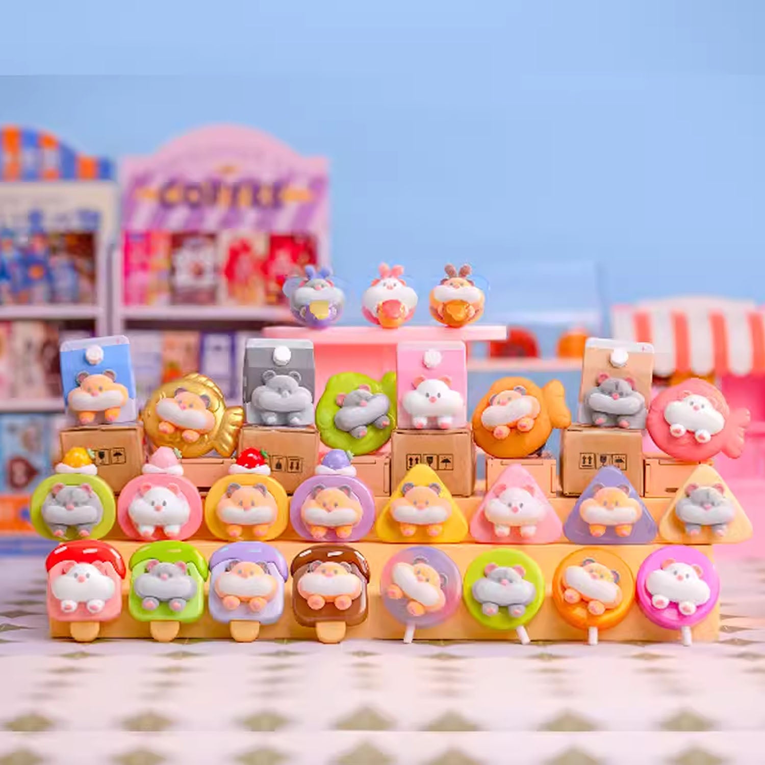 【MEE】Hamster Wants To Stick With You Bean Series Blind Bag