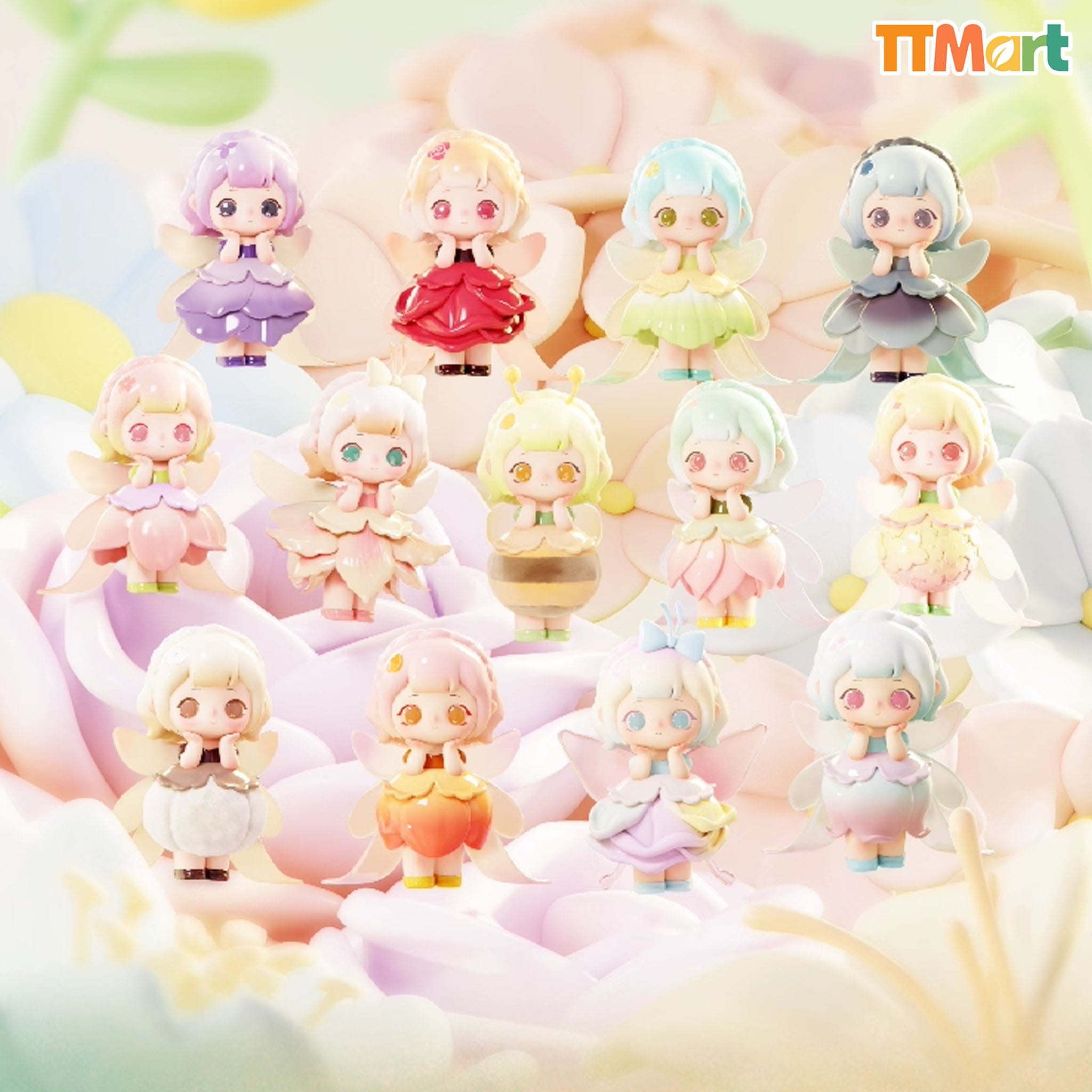 ZIYULI Flower Spirit Whisper Figure Series Blind Box
