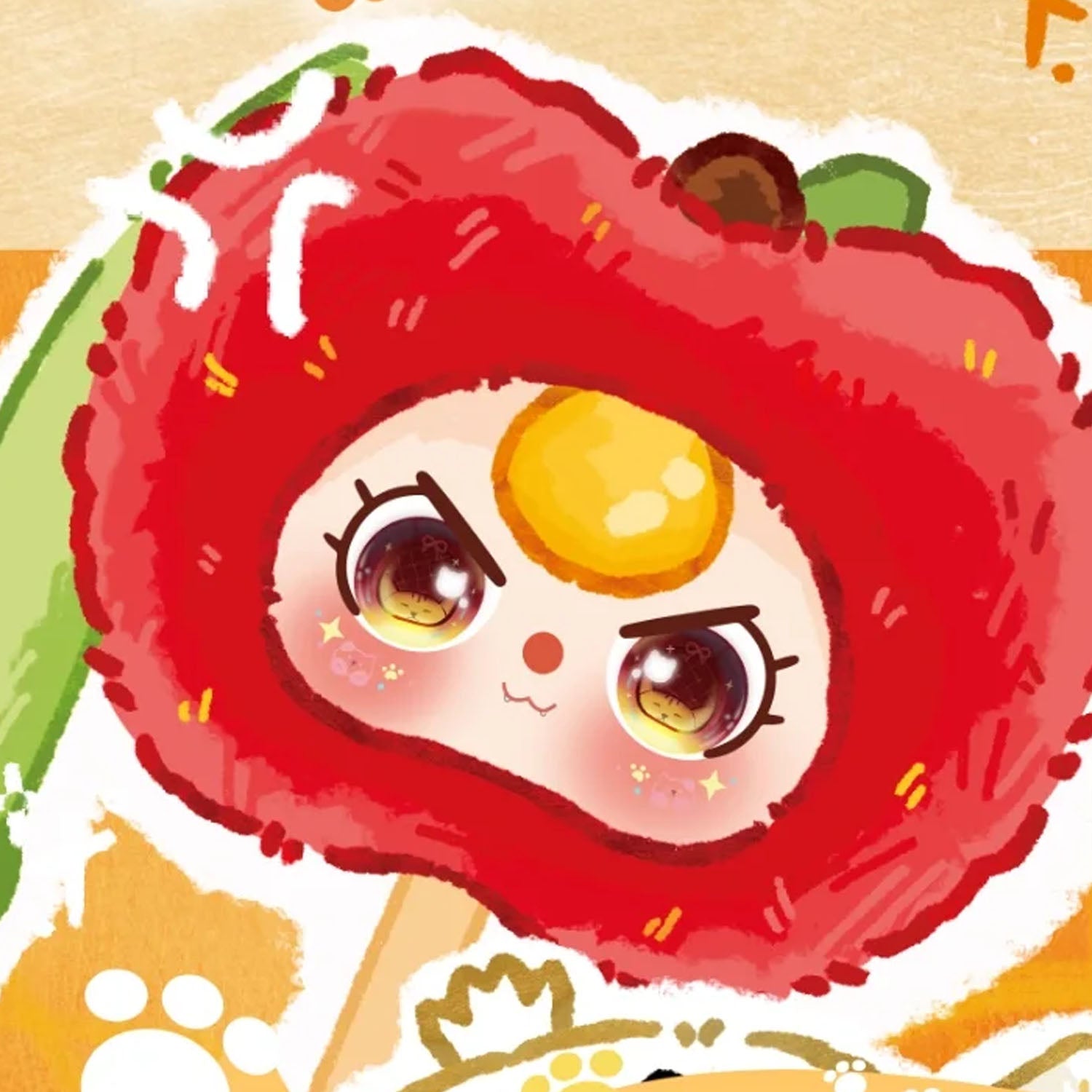 Baby Three Cat Teasing Stick Plush Series Blind box