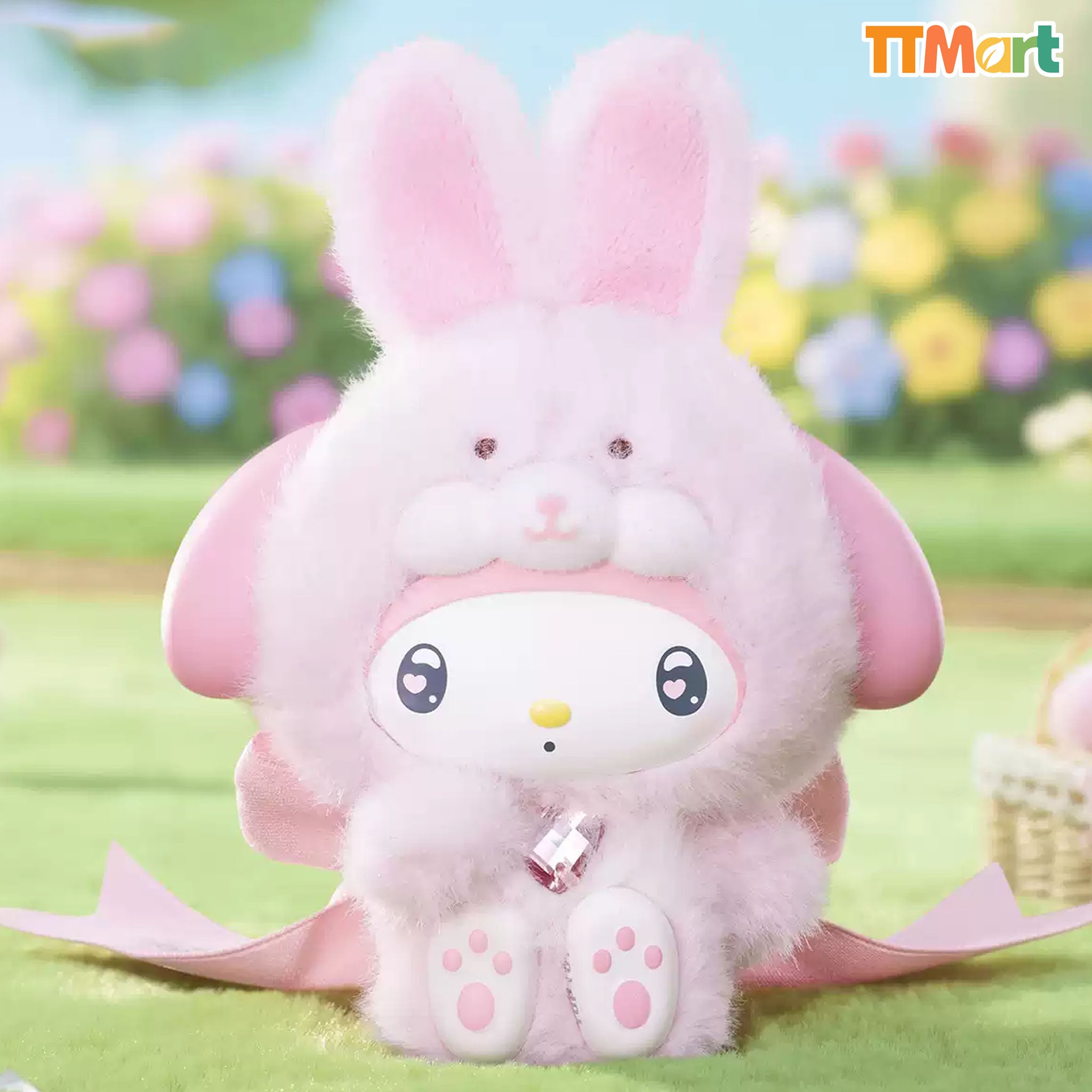 SANRIO Diamond Bunny Baby Series Figure Blind Box
