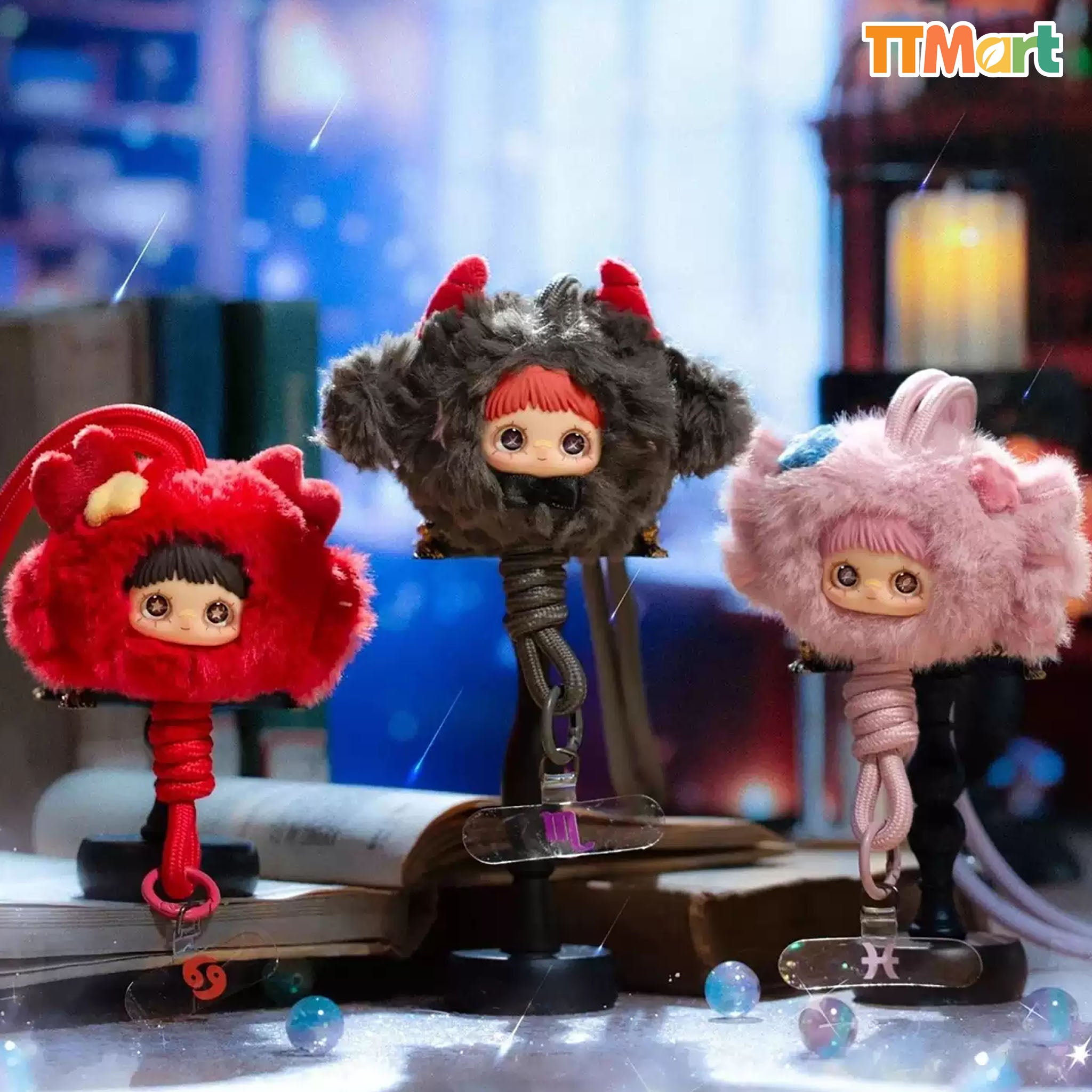 MAYMEI Horoscope Stories Series Plush Lanyard Blind Box