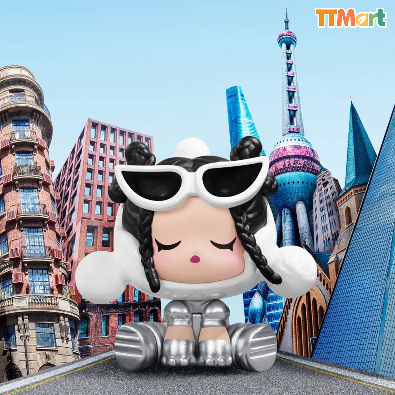 SKULLPANDA Shanghai Limited Pop Bean Confirmed Design