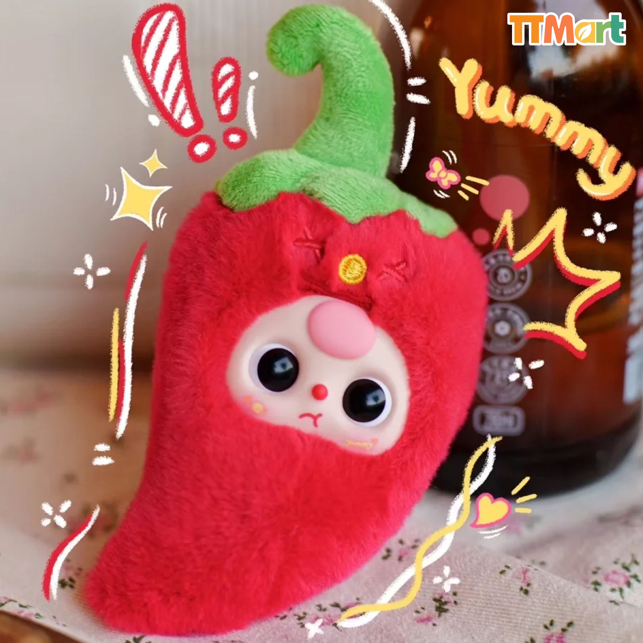 Baby Three Big Bite Plush Series Blind Box