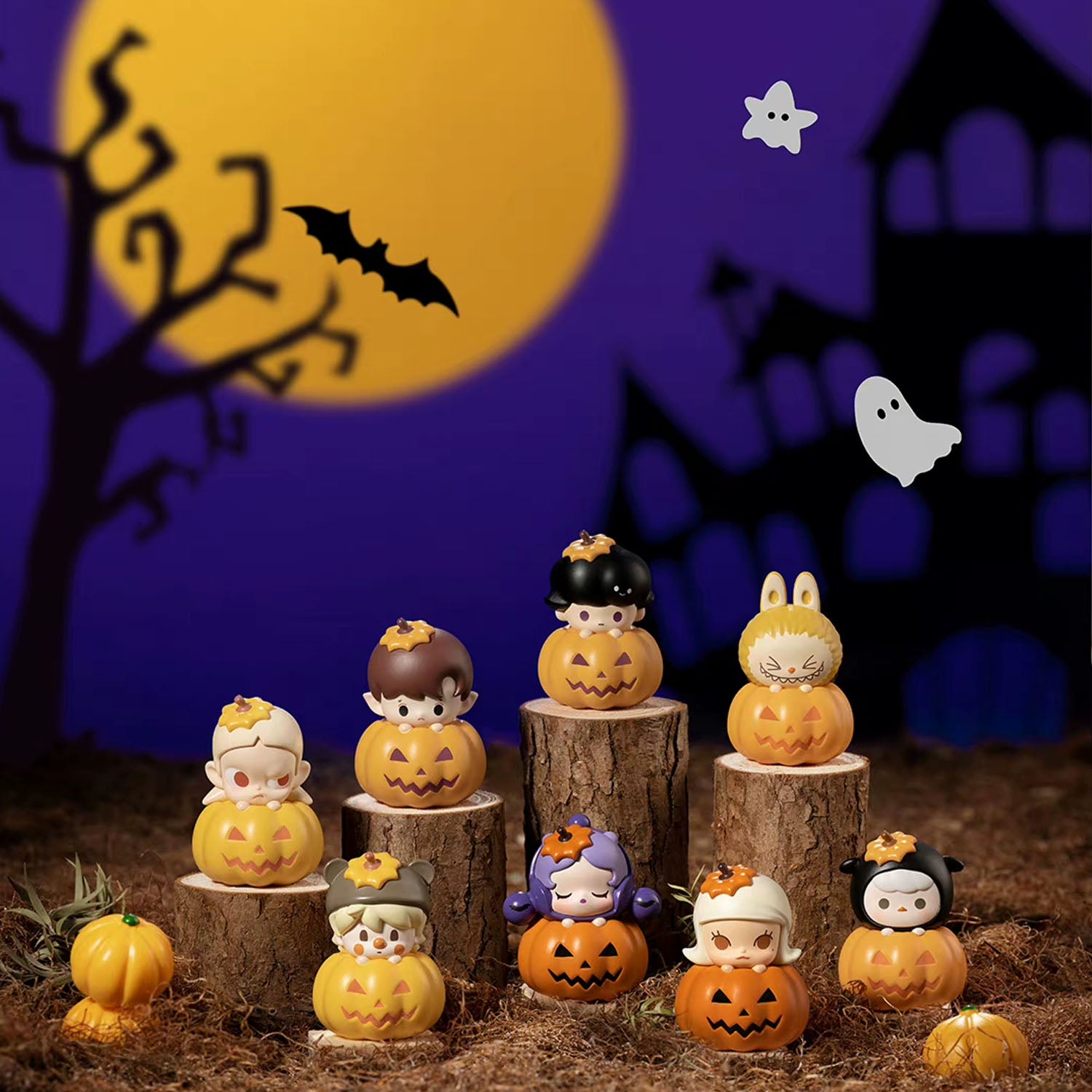 POP BEAN Pumpkin Halloween Series