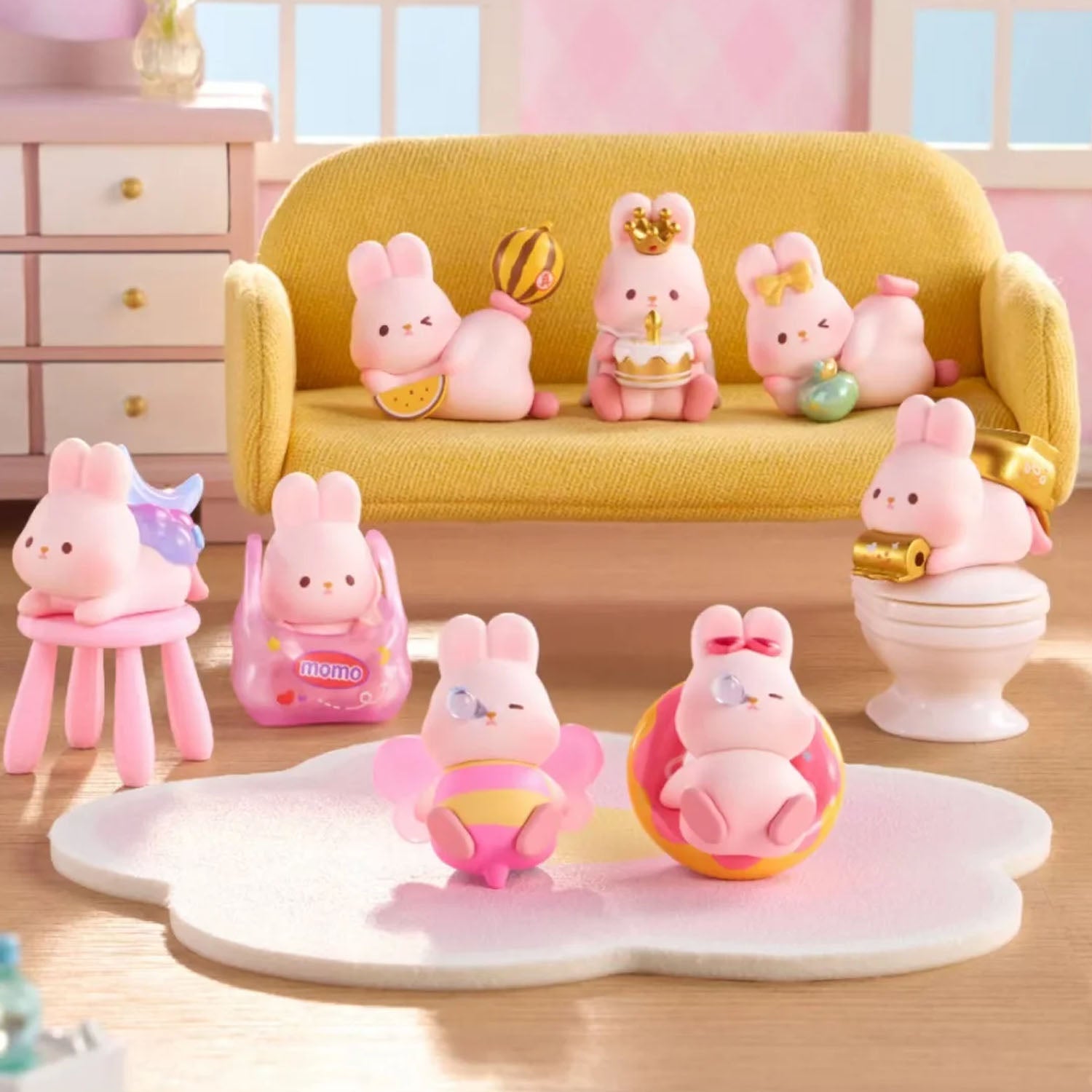 MOMO BUNNY Enjoy Life Mini Beans Series Blind Bag