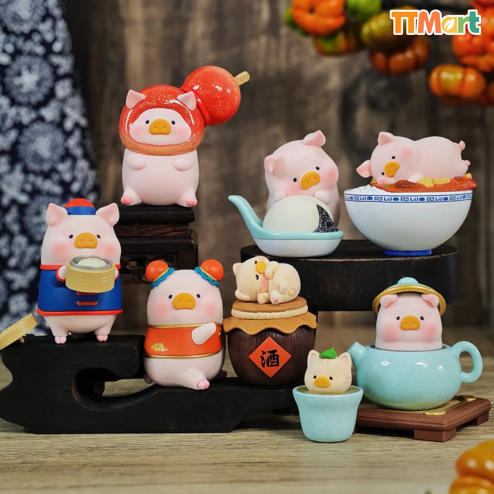 LULU THE PIGGY Lu's Table Figure Series Blind Box