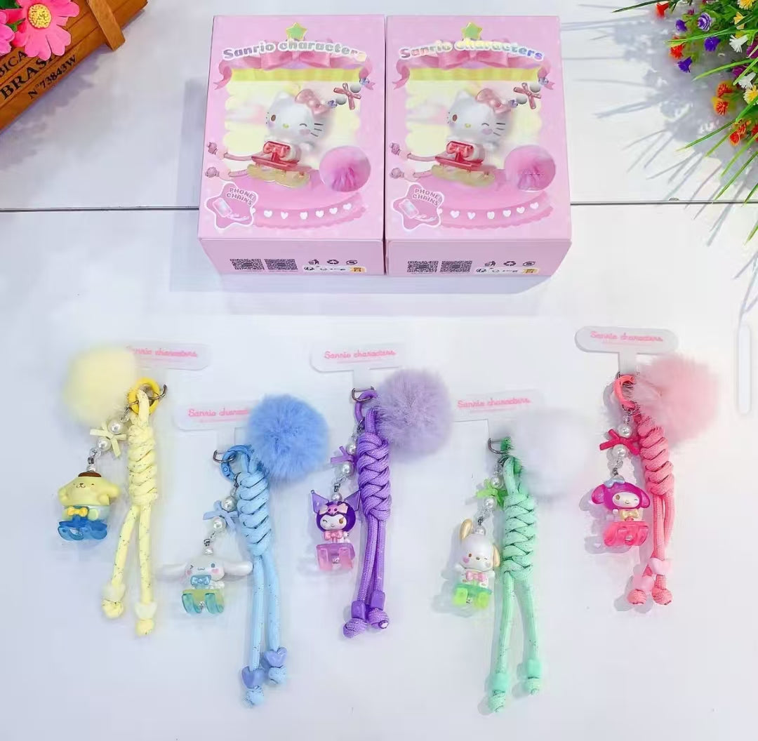SANRIO Kiddie Ride Phone Chain Series Blind Box