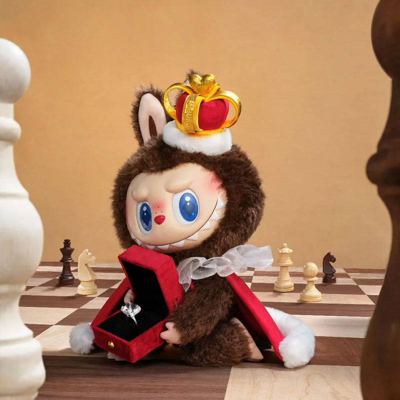 THE MONSTERS LABUBU Let's Checkmate Series The King Vinyl Plush Doll