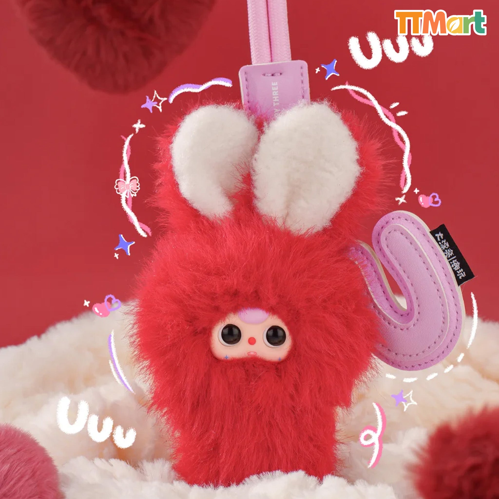 Baby Three Super Mini Bunny Plush Surprise Series Blind Box