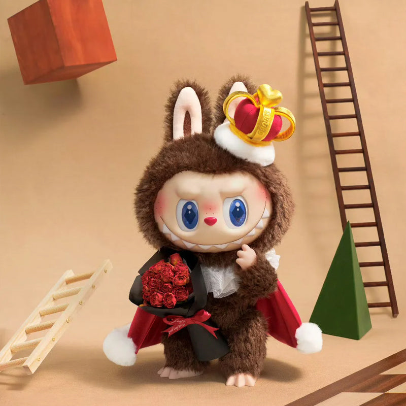THE MONSTERS LABUBU Let's Checkmate Series The King Vinyl Plush Doll