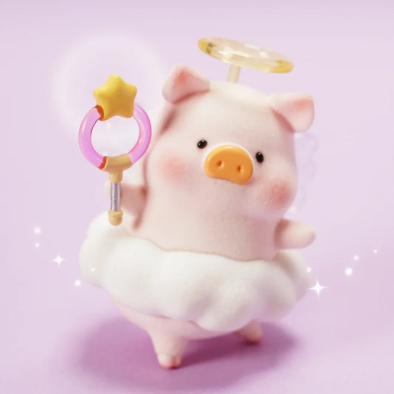 LULU THE PIGGY Angel‘s Blessings Figure Hanging Card