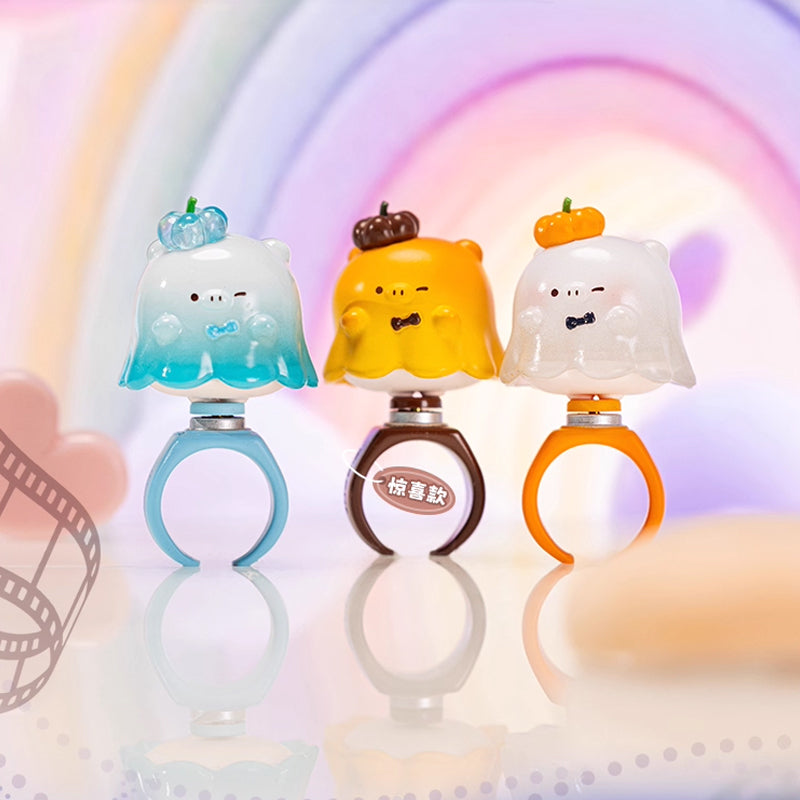 TIAN BAO Piggy Starry Waltz Rotating Ring Series Blind Box