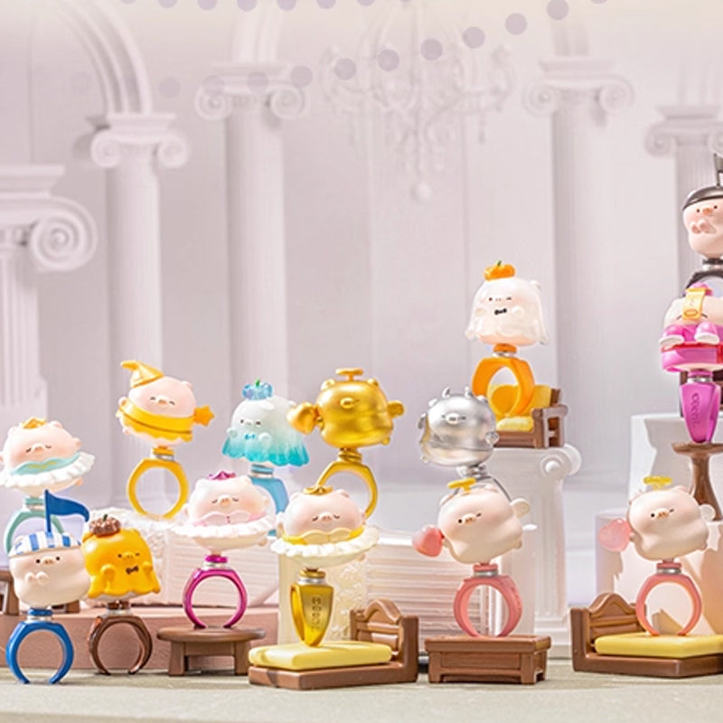 TIAN BAO Piggy Starry Waltz Rotating Ring Series Blind Box
