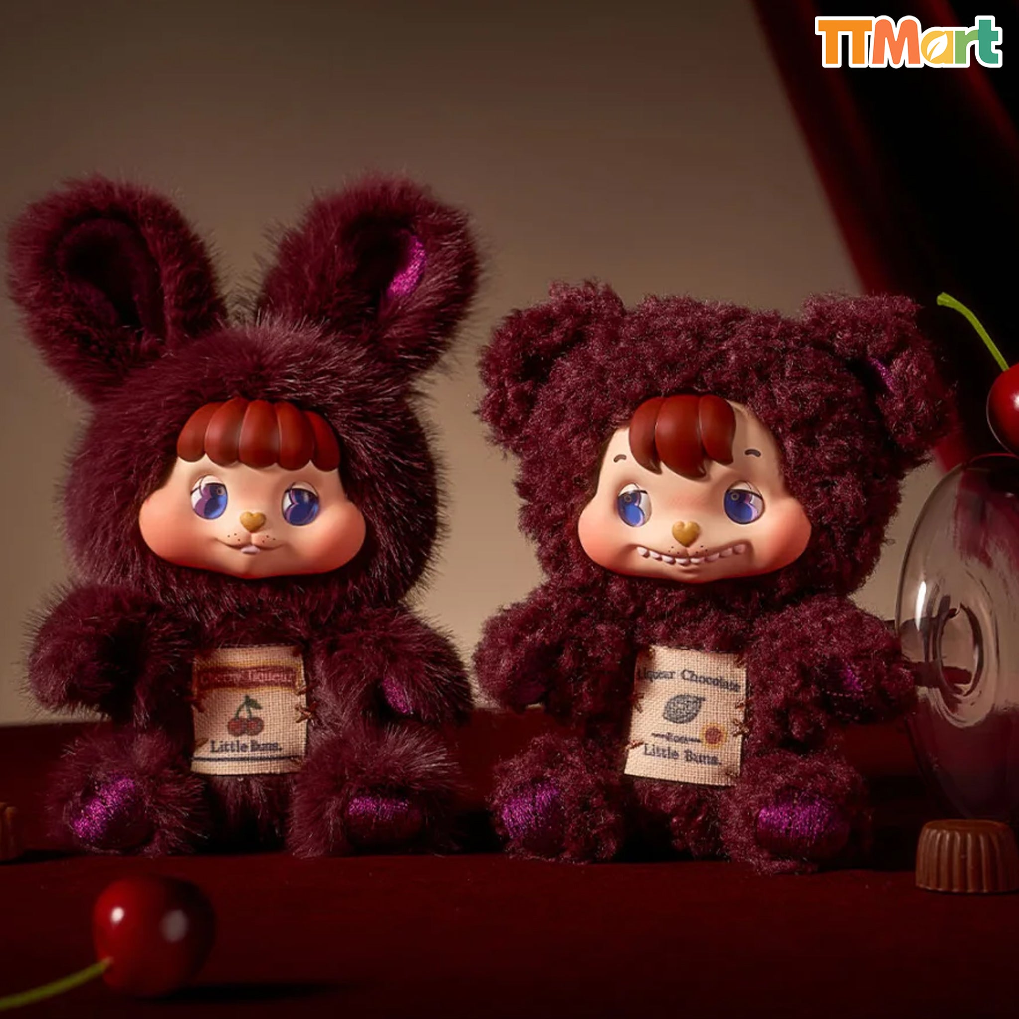 LITTLE BUNS Melt Together Series Plush Blind Box