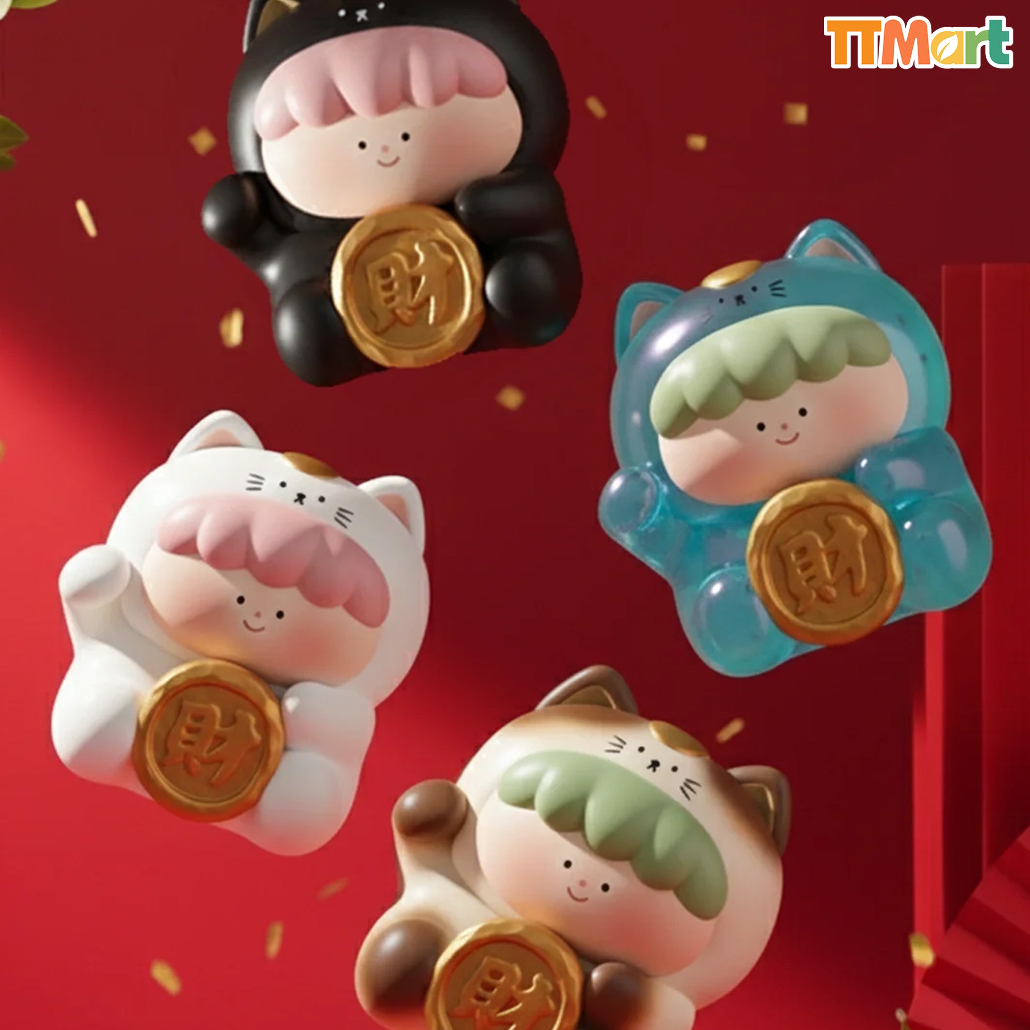 BIGGALLERY Wealth & Blessings Together Mini Bean Series Blind Bag