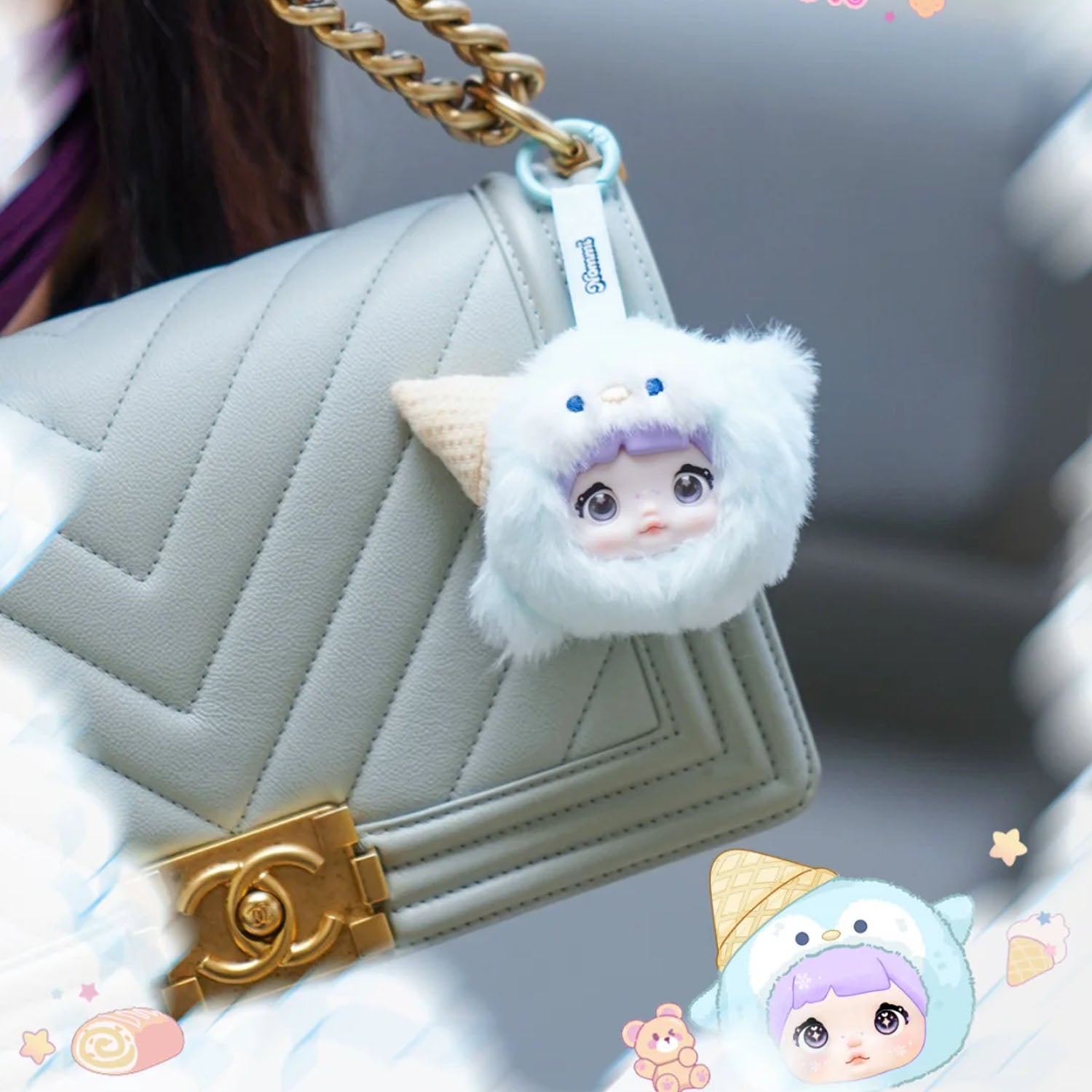 NOMMI 100% Sweetness Mini Plush Pendant Series Blind Box