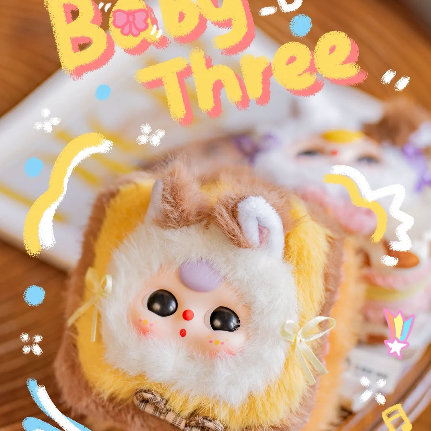 Baby Three Jewelry Box Series Plush Blind Box