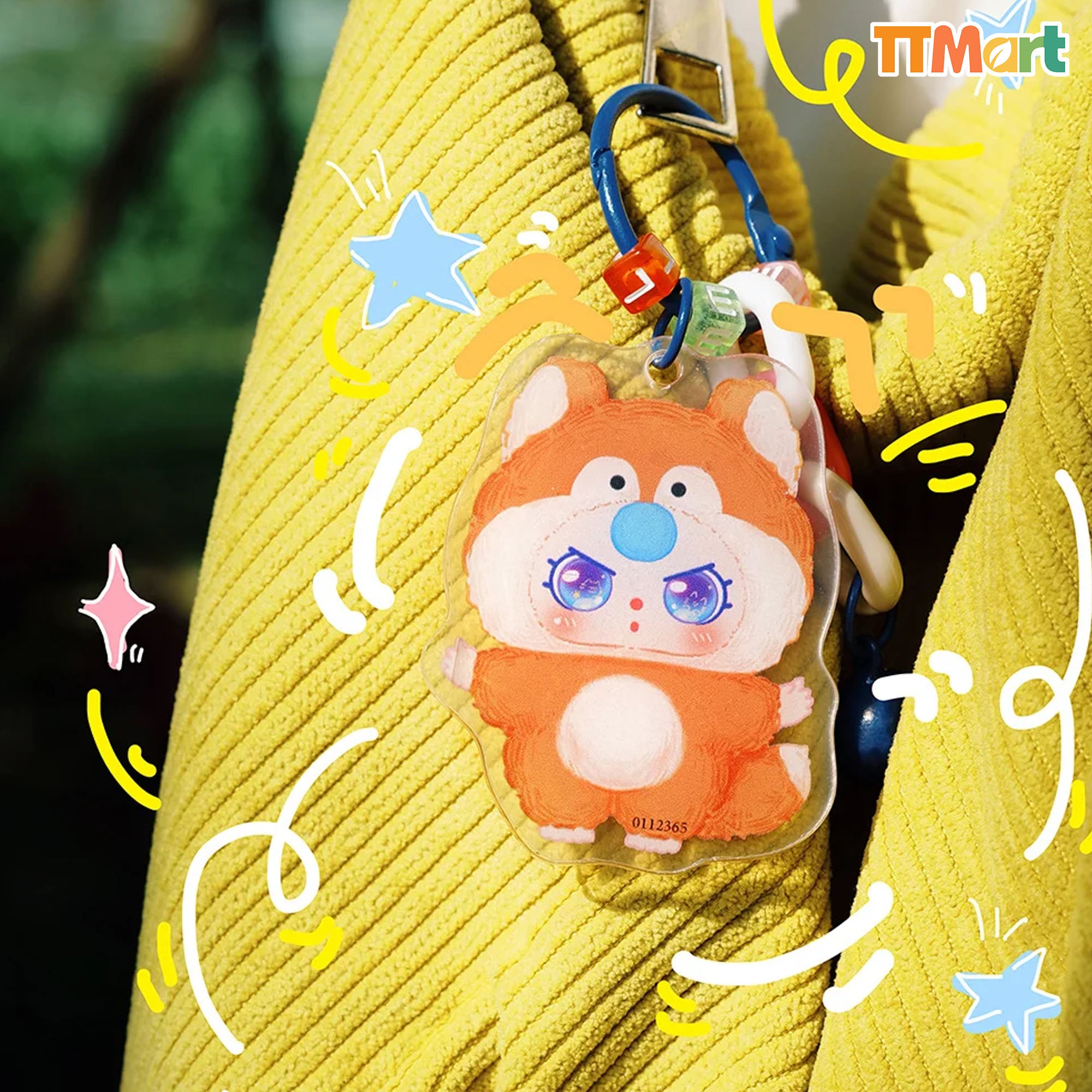 Baby Three Acrylic Charm Keychain Series Blind Bag